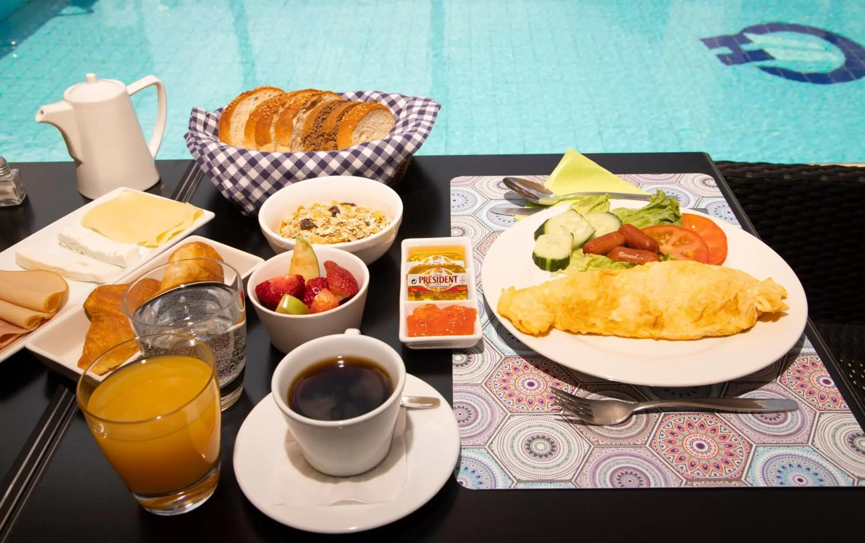 Breakfast in Olympos Suites Apartments