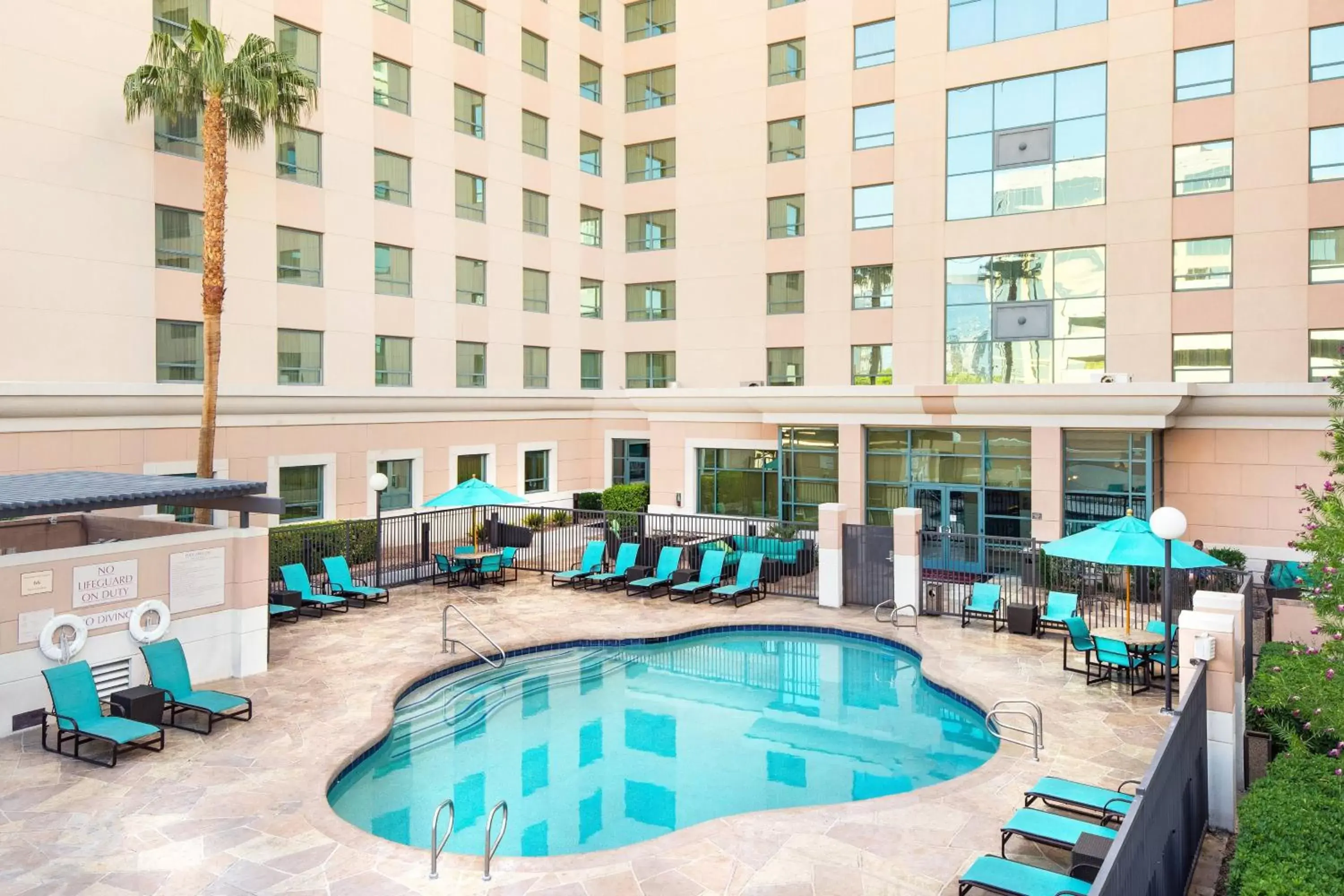 Swimming Pool in Residence Inn by Marriott Las Vegas Hughes Center