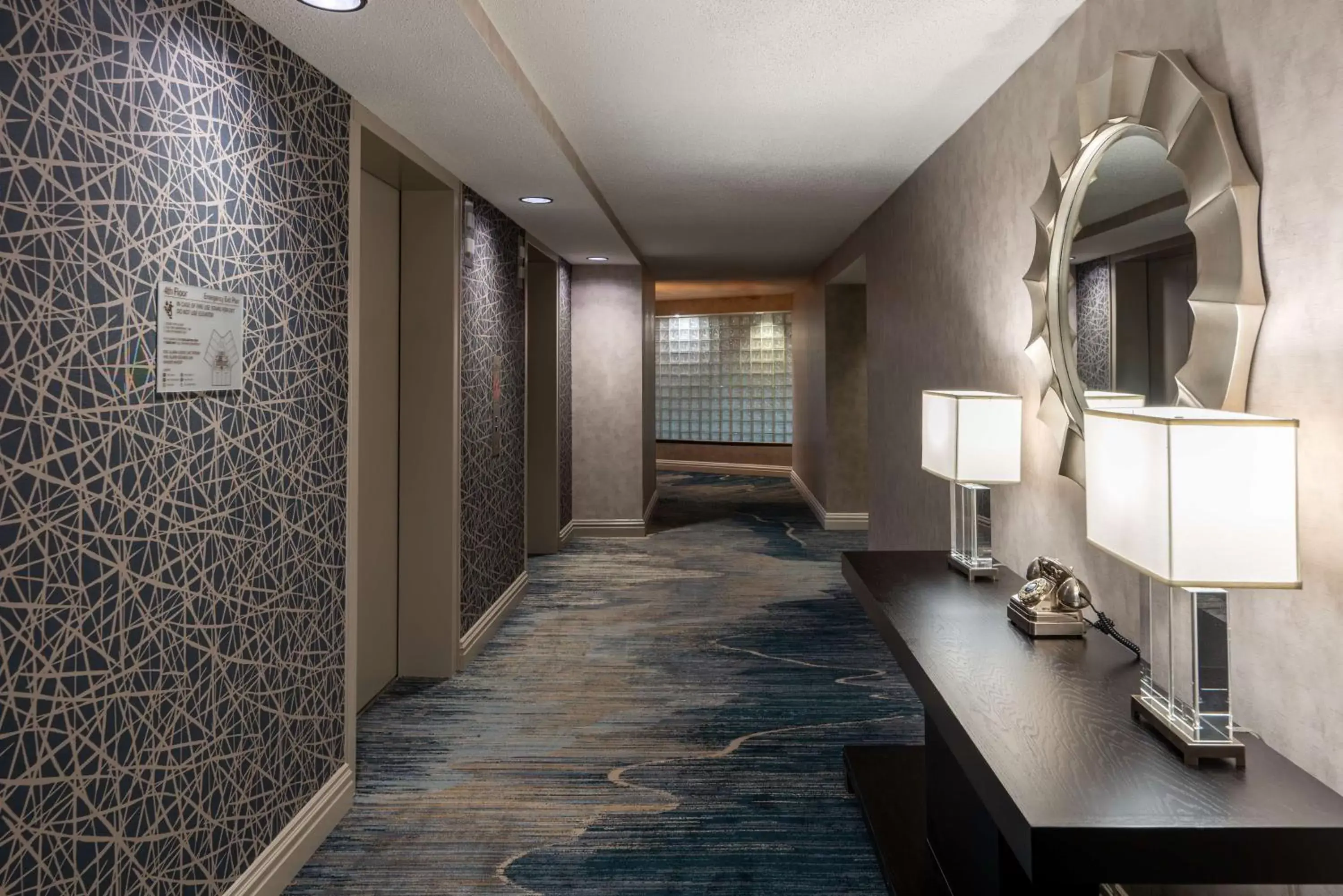 Lobby or reception in Hilton Alexandria Mark Center Lobby or reception in Hilton Alexandria Mark Center