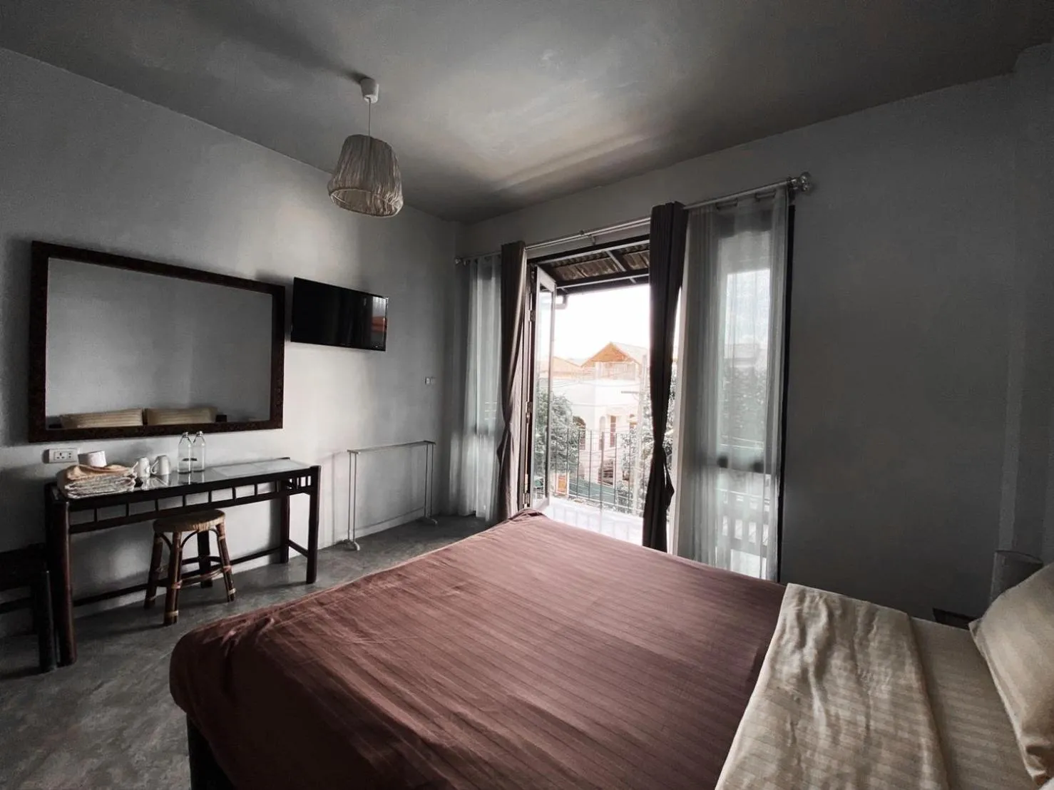 Bed in Lamphu House Chiang Mai