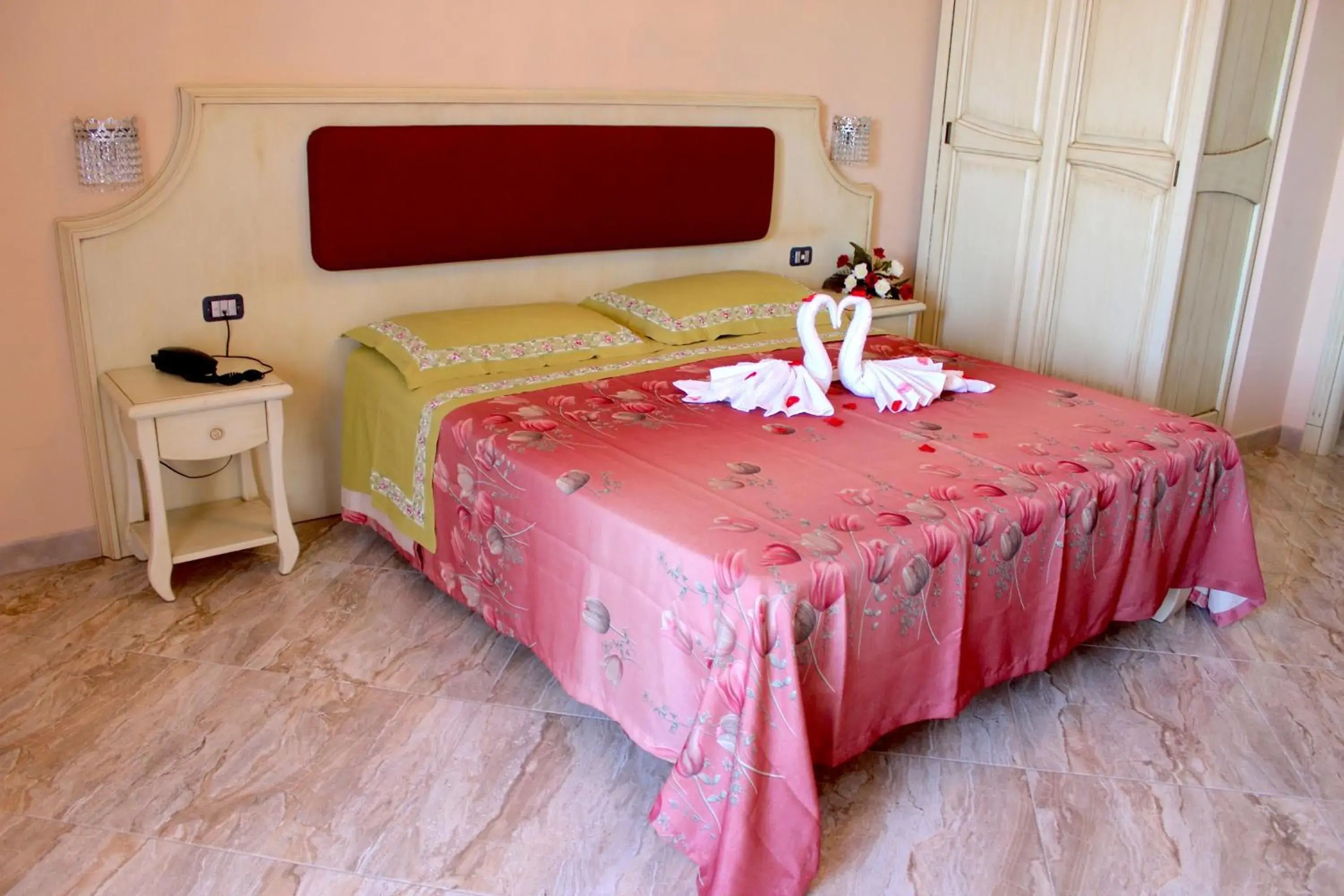 Bed in Hotel Terrazzo Sul Mare