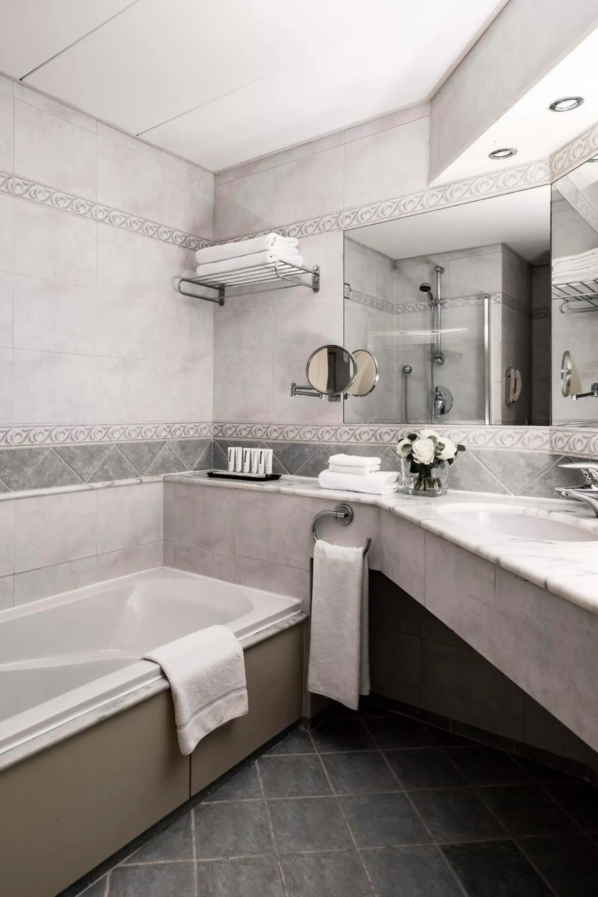 Bathroom in Corinthia Hotel St. George’s Bay