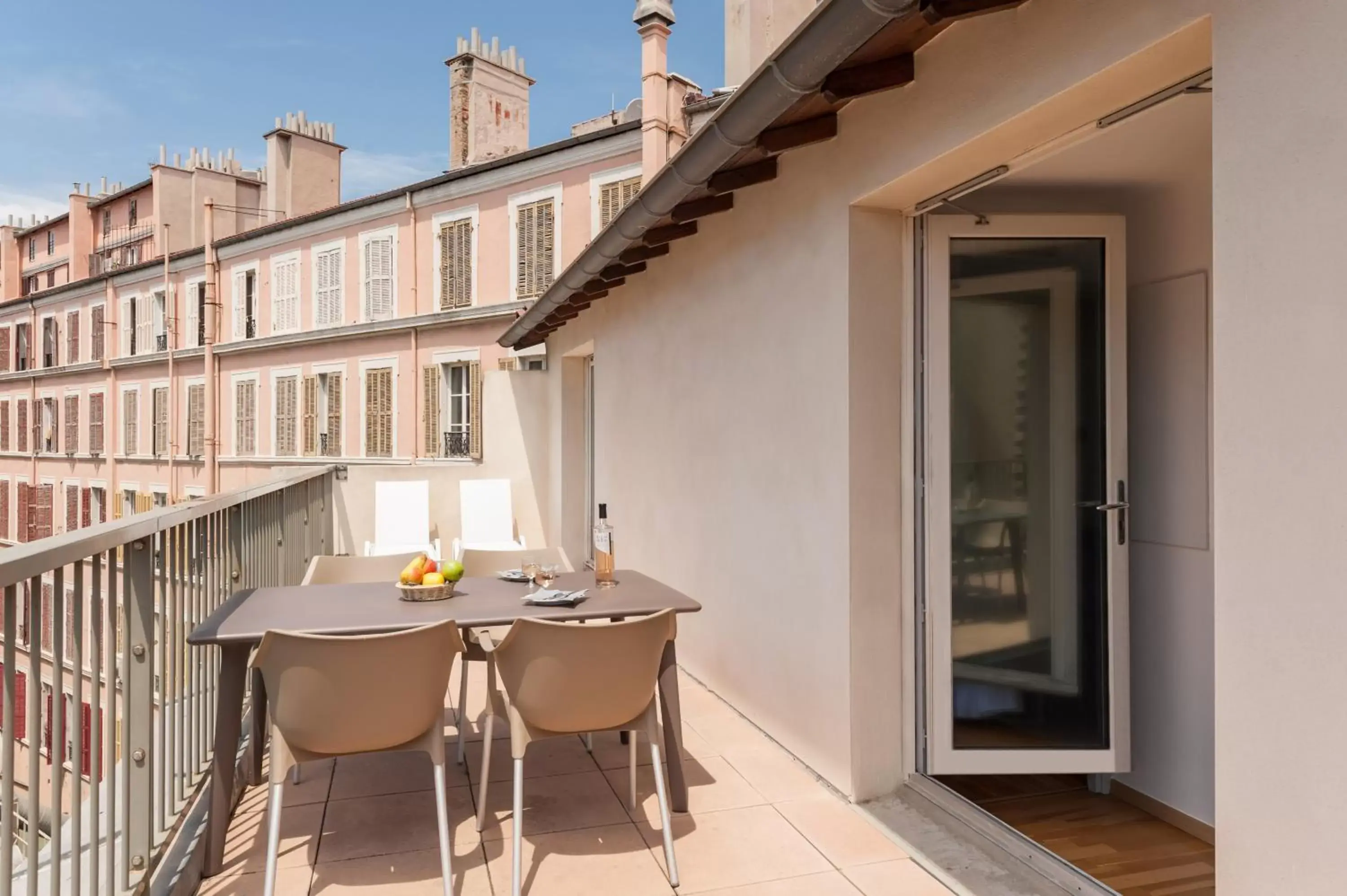 Balcony/Terrace in Residhotel Vieux Port