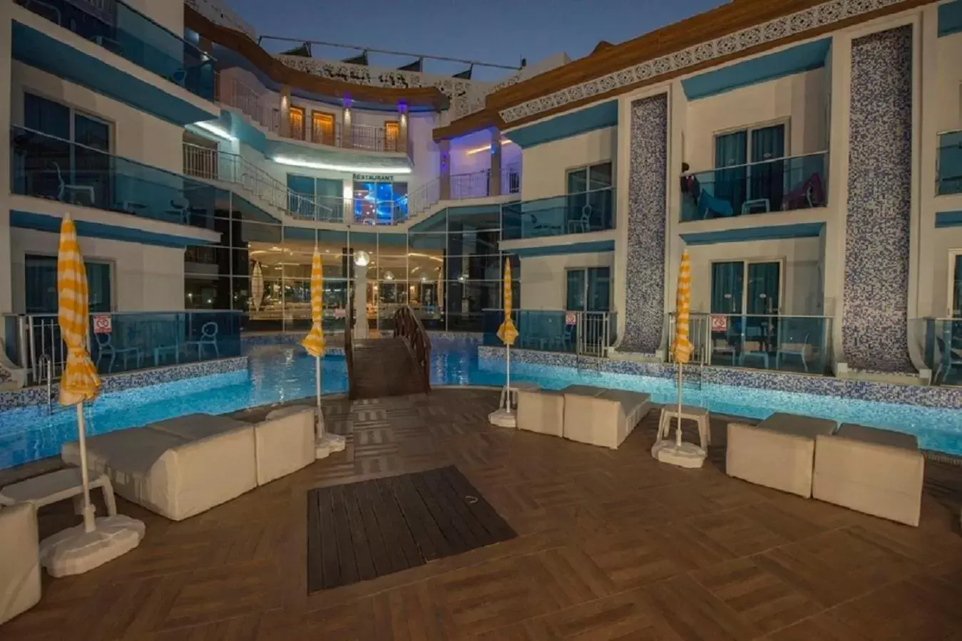 Property building, Swimming Pool in Ocean Blue High Class Hotel & SPA