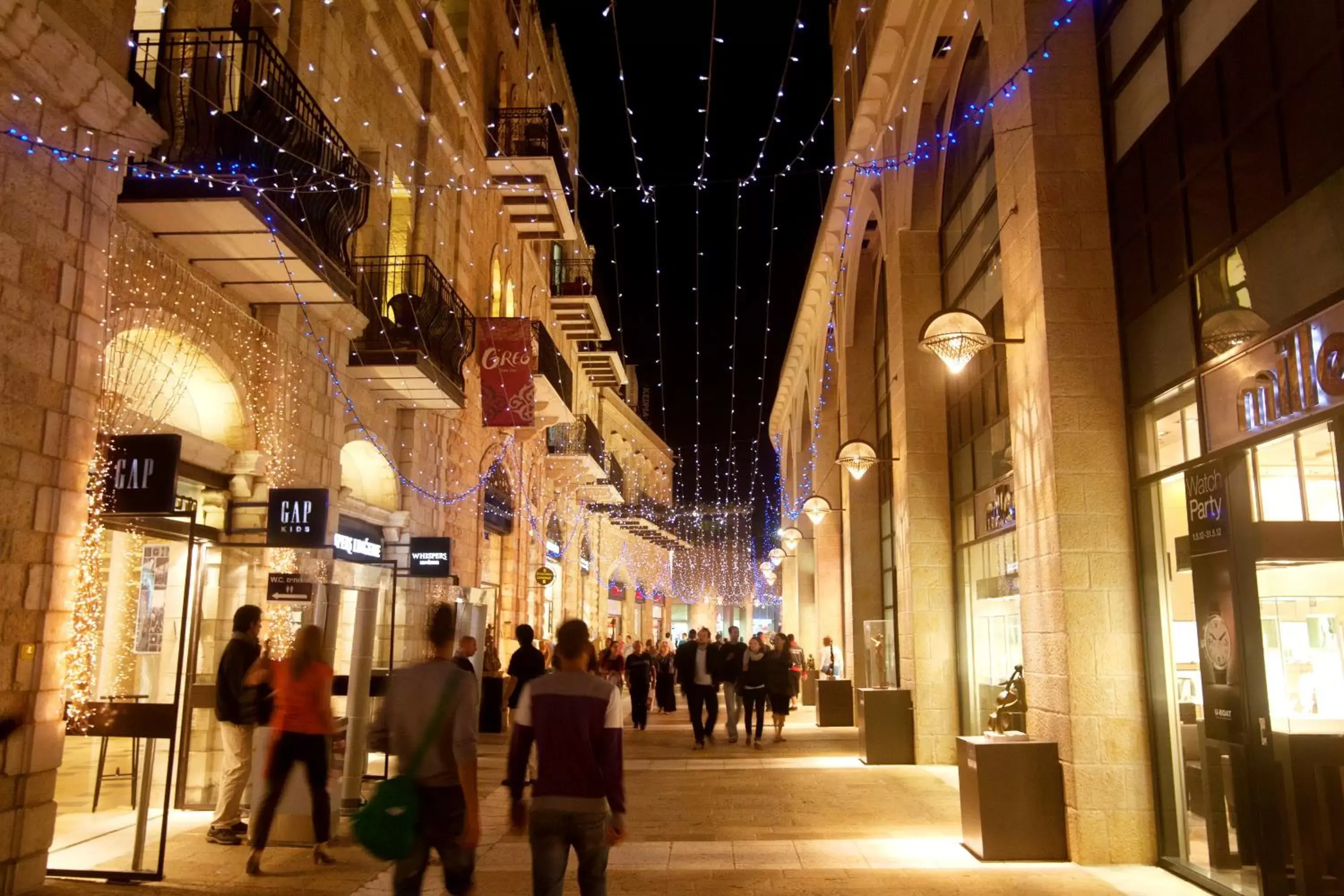 Shopping Area in Villa Brown Jerusalem, a member of Brown Hotels