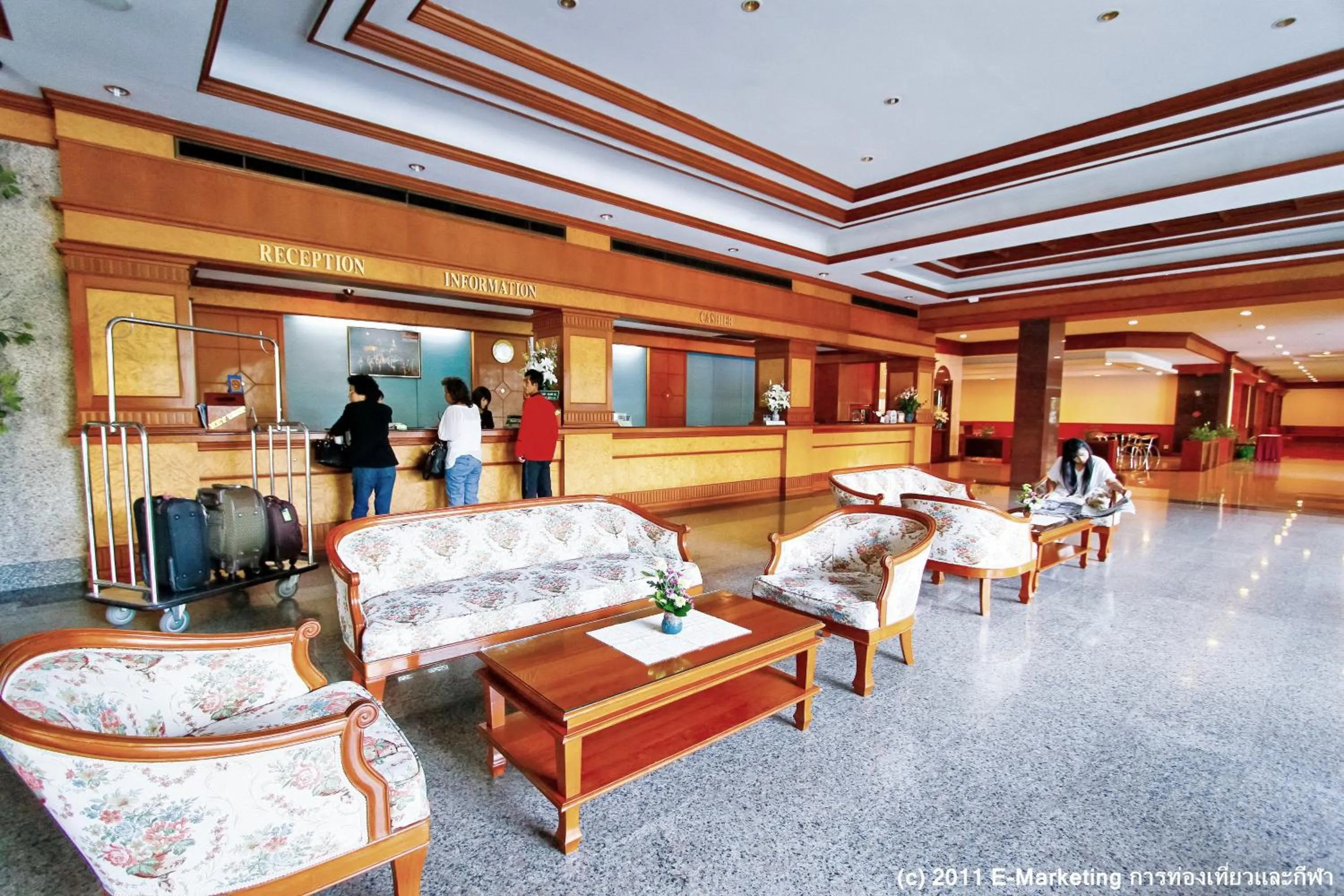 Lobby or reception in Grand Park Hotel