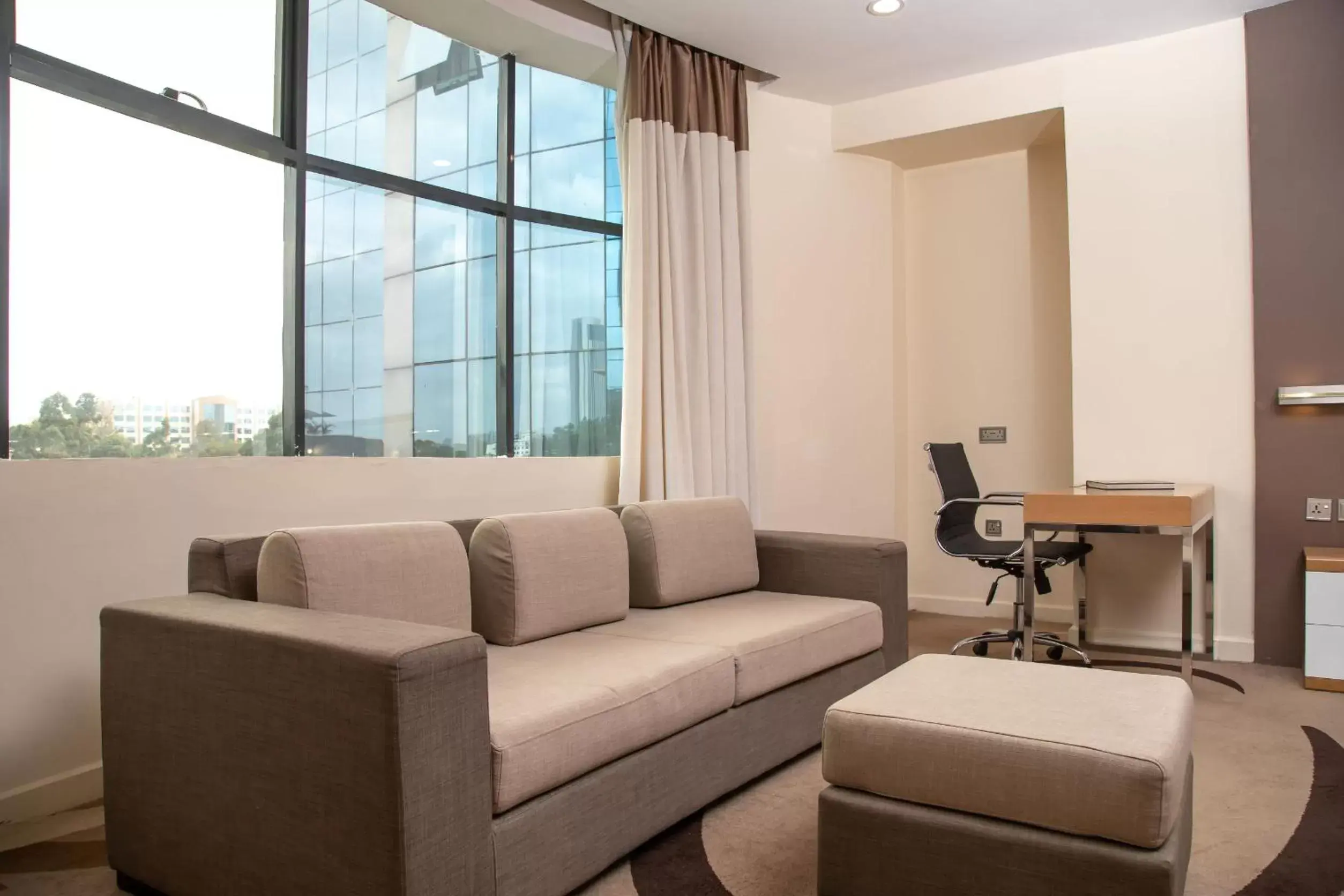Seating Area in PrideInn Azure Hotel Nairobi Westlands