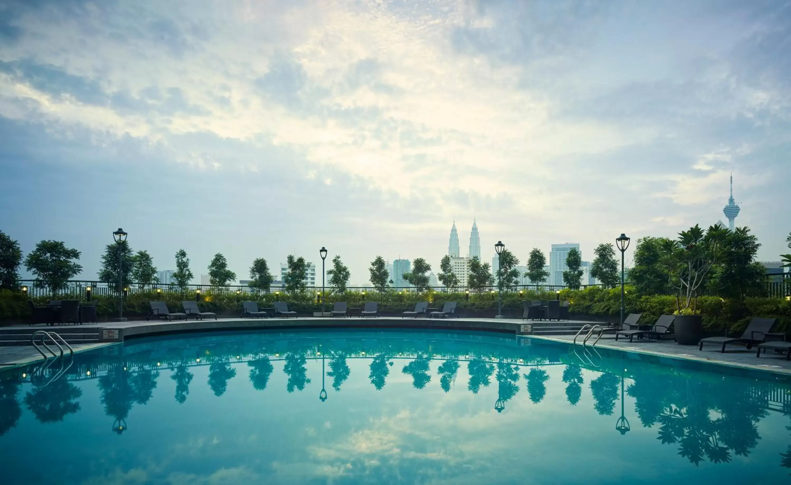 City view, Swimming Pool in Sunway Putra Hotel Kuala Lumpur