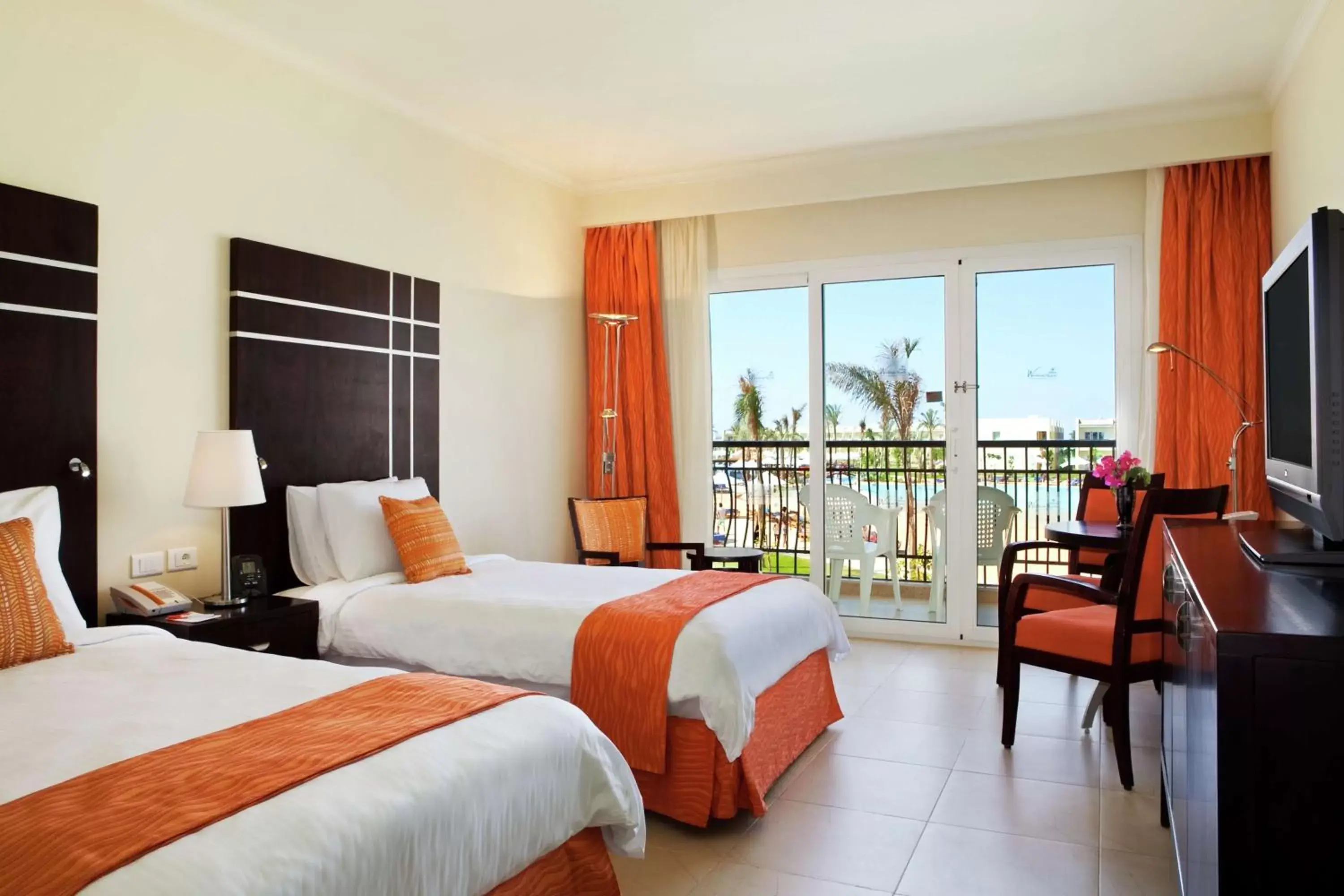 Bedroom in DoubleTree by Hilton Sharks Bay Resort