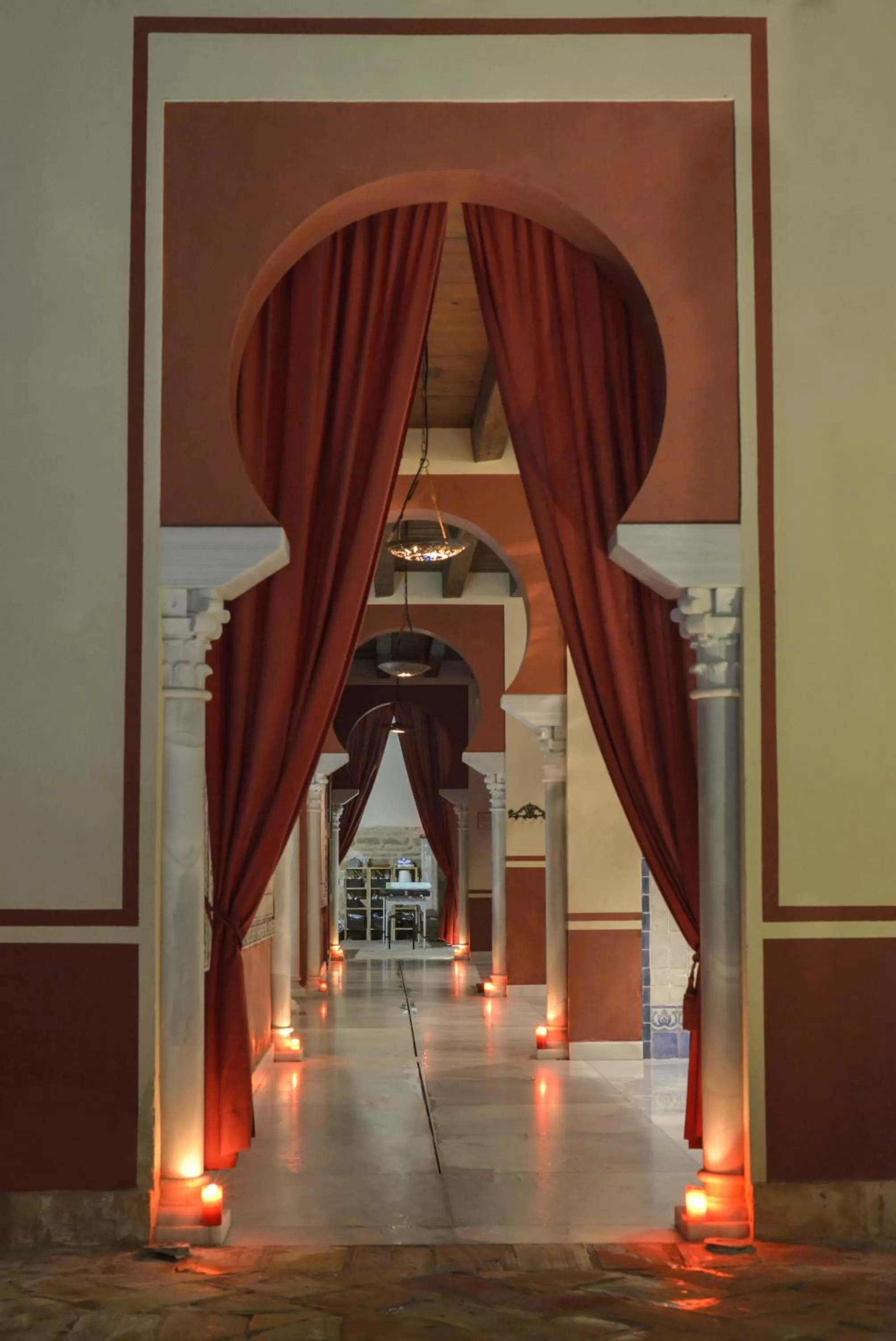 Hot Spring Bath in Hospedería Baños Arabes de Córdoba Dos