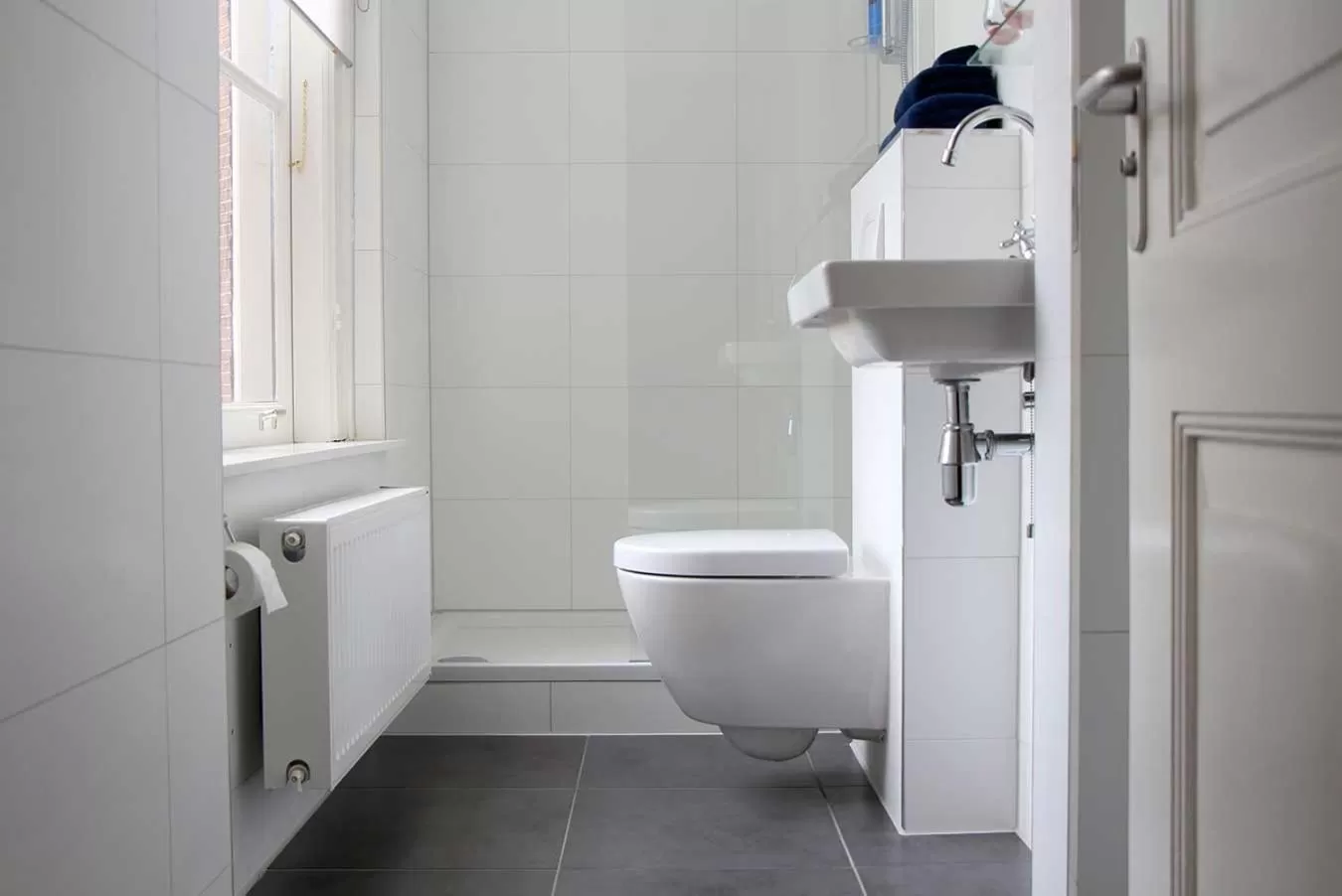 Shower in B&B Utrecht Domkwartier