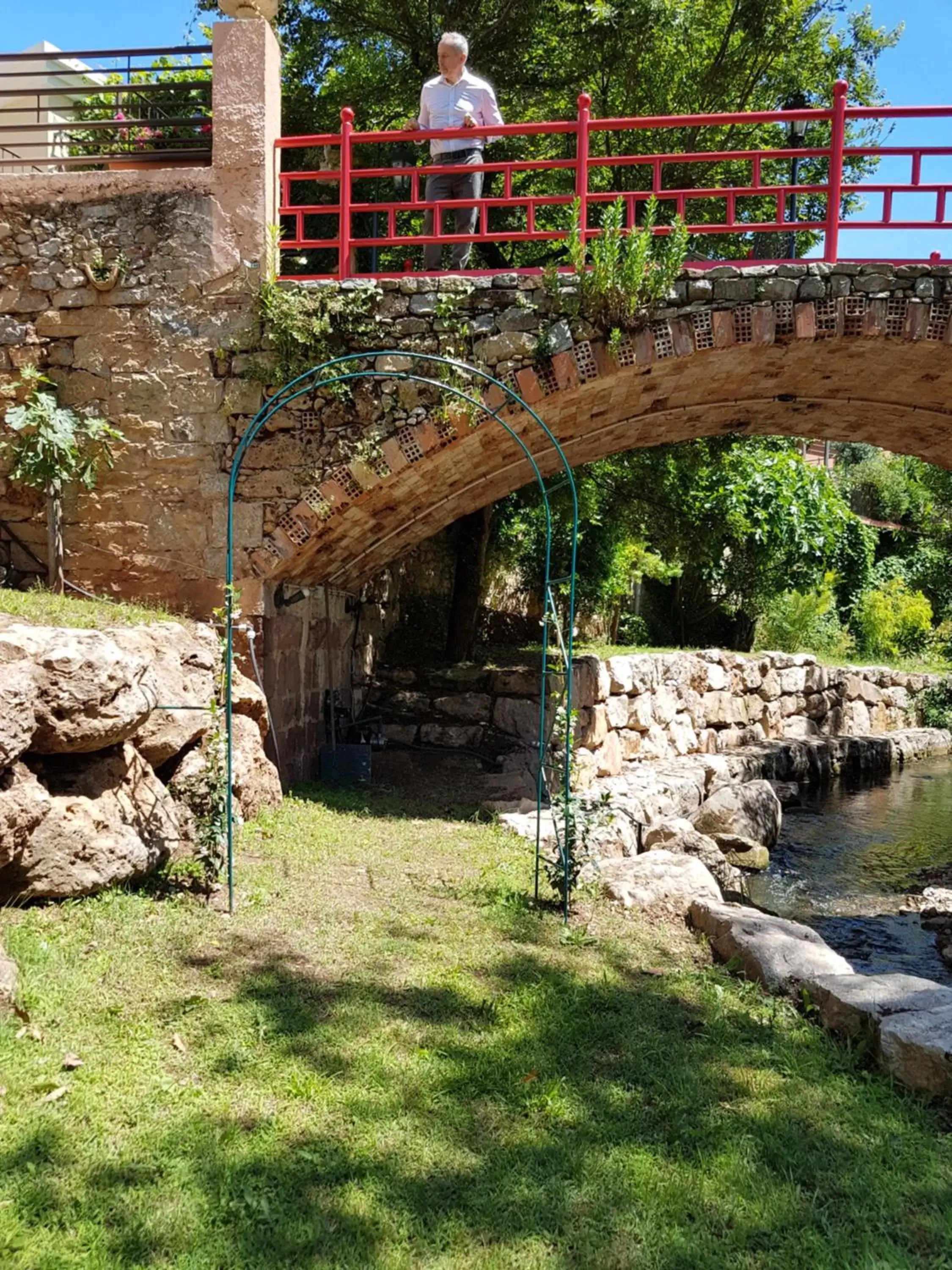 Garden in Le Mas du Lingousto