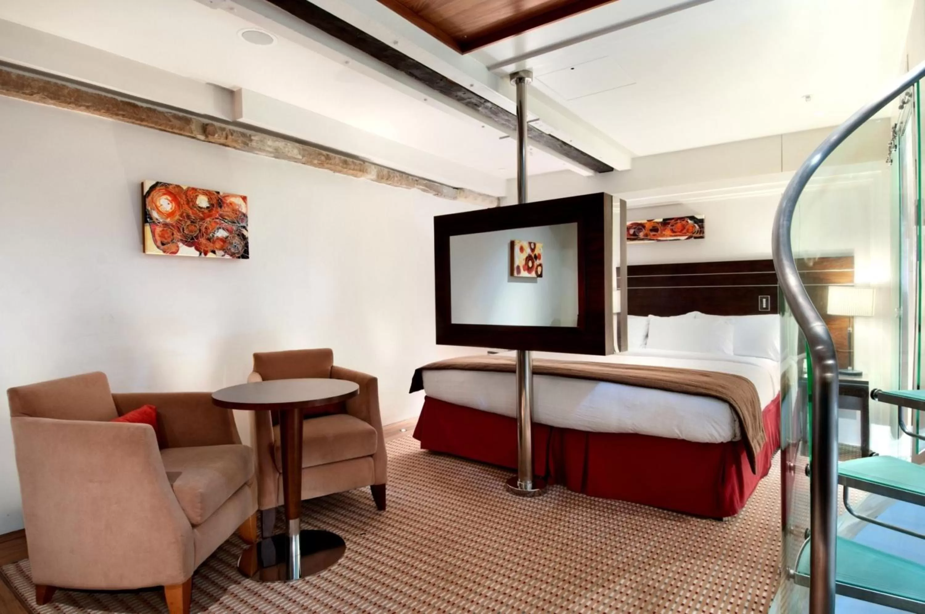 Bedroom, Bed in Hilton London Paddington