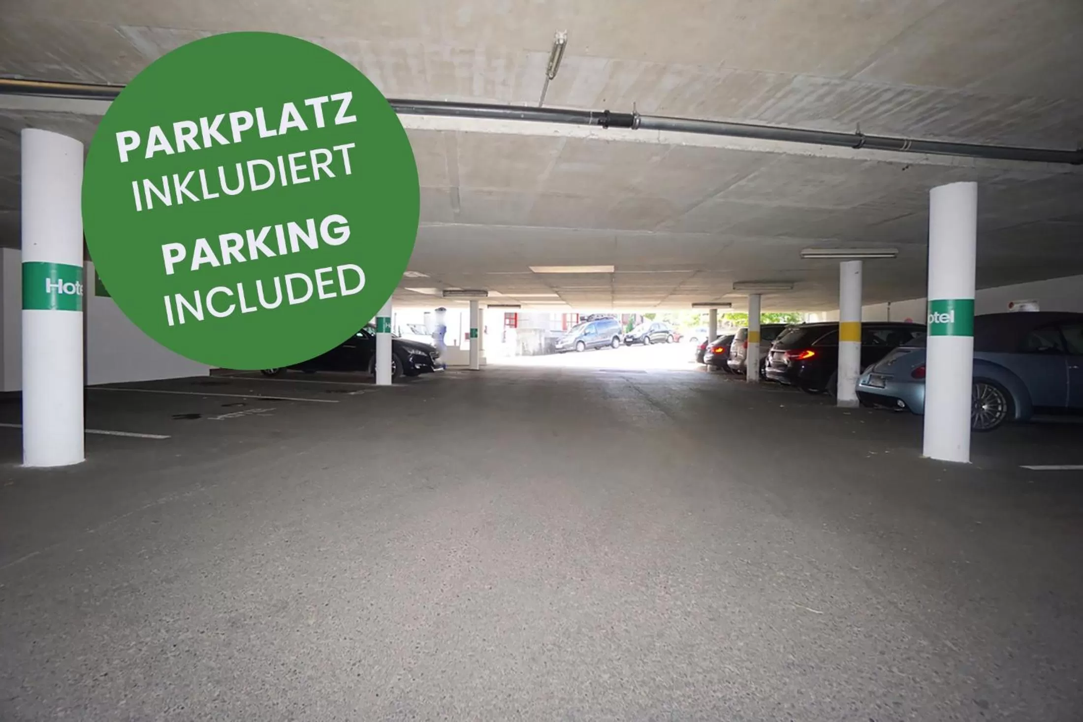Parking in Business Hotel Maier