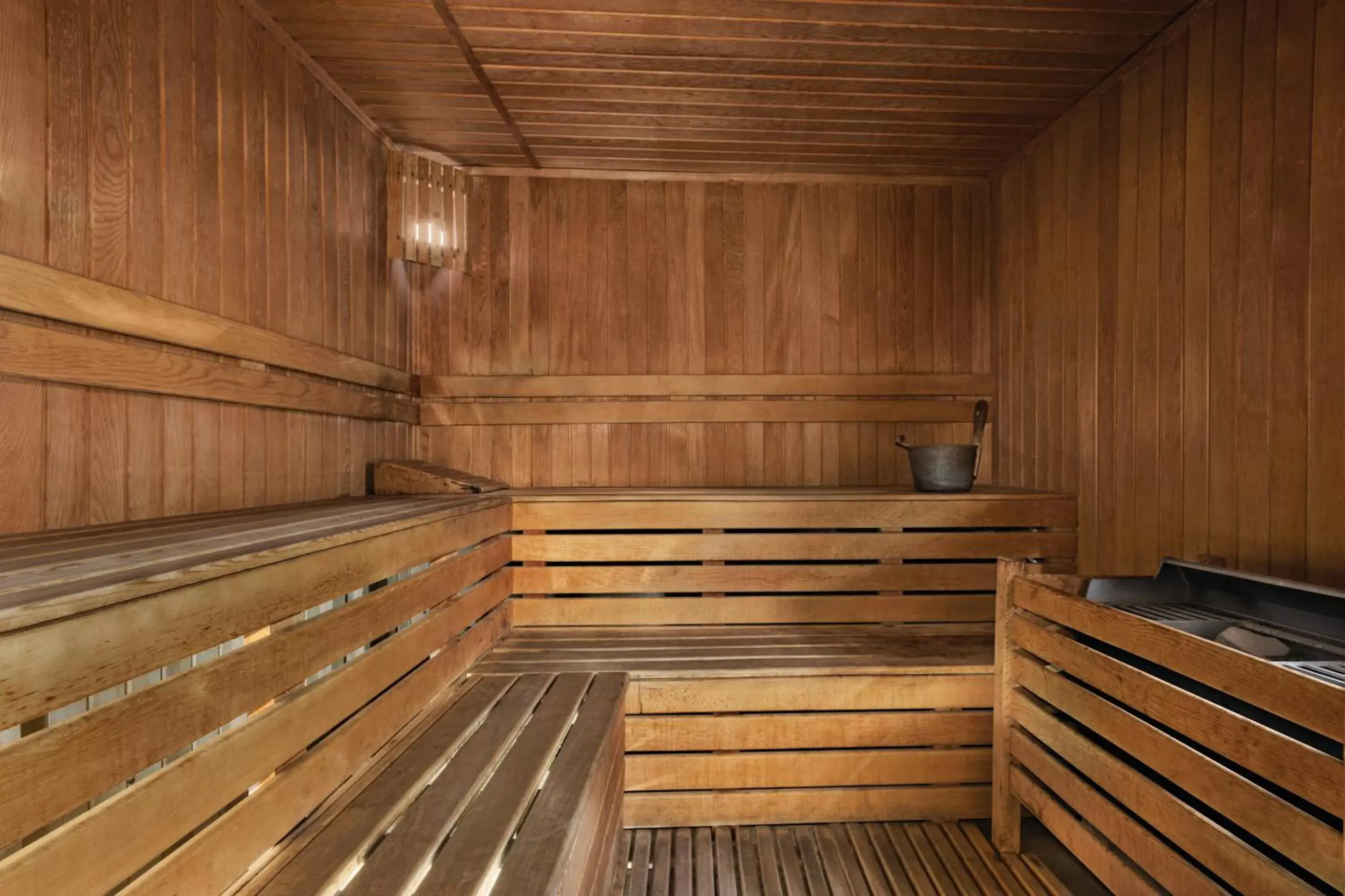 Sauna in Wyndham Grand Kayseri