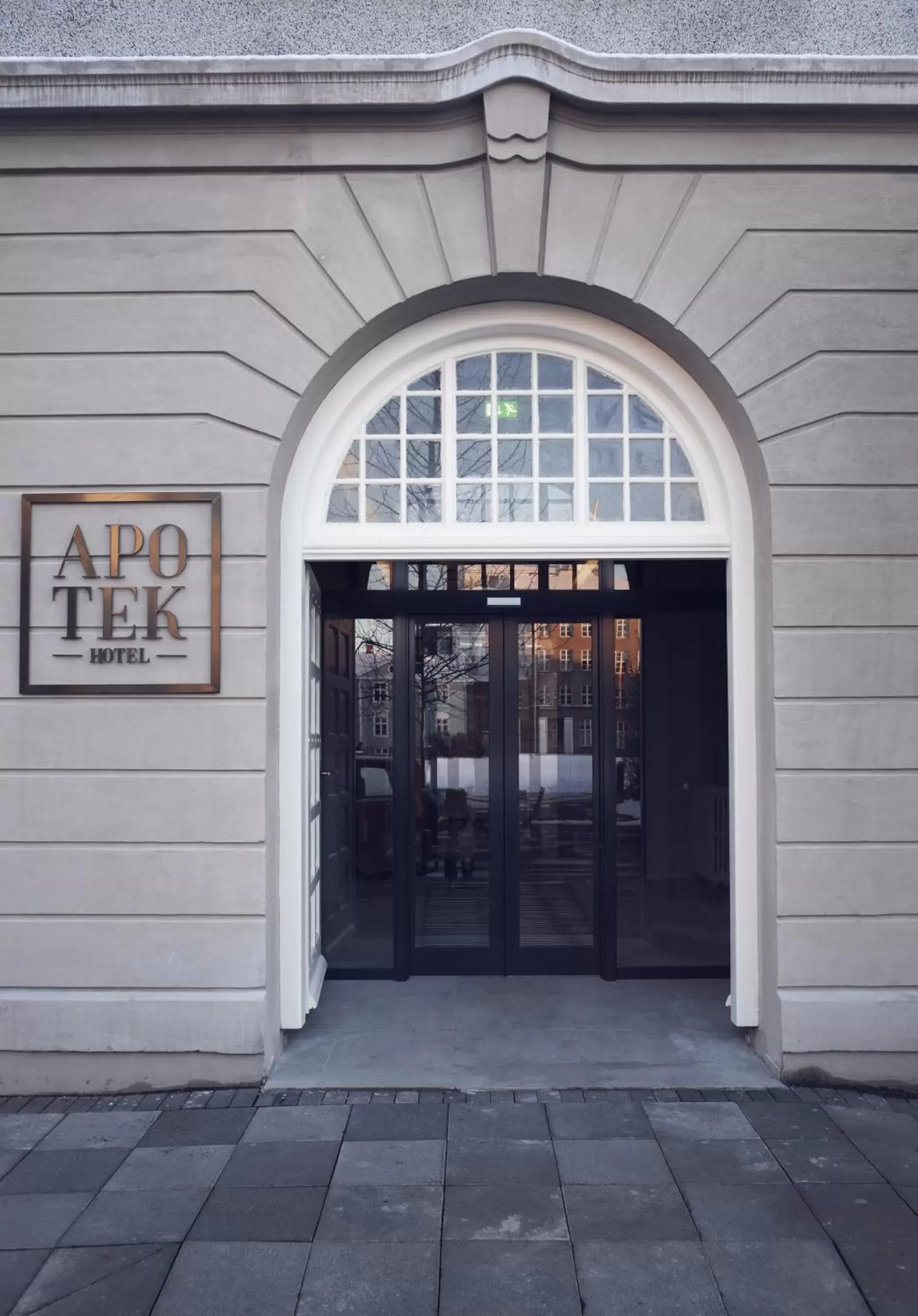 Facade/entrance in Apótek Hotel Reykjavík by Keahotels