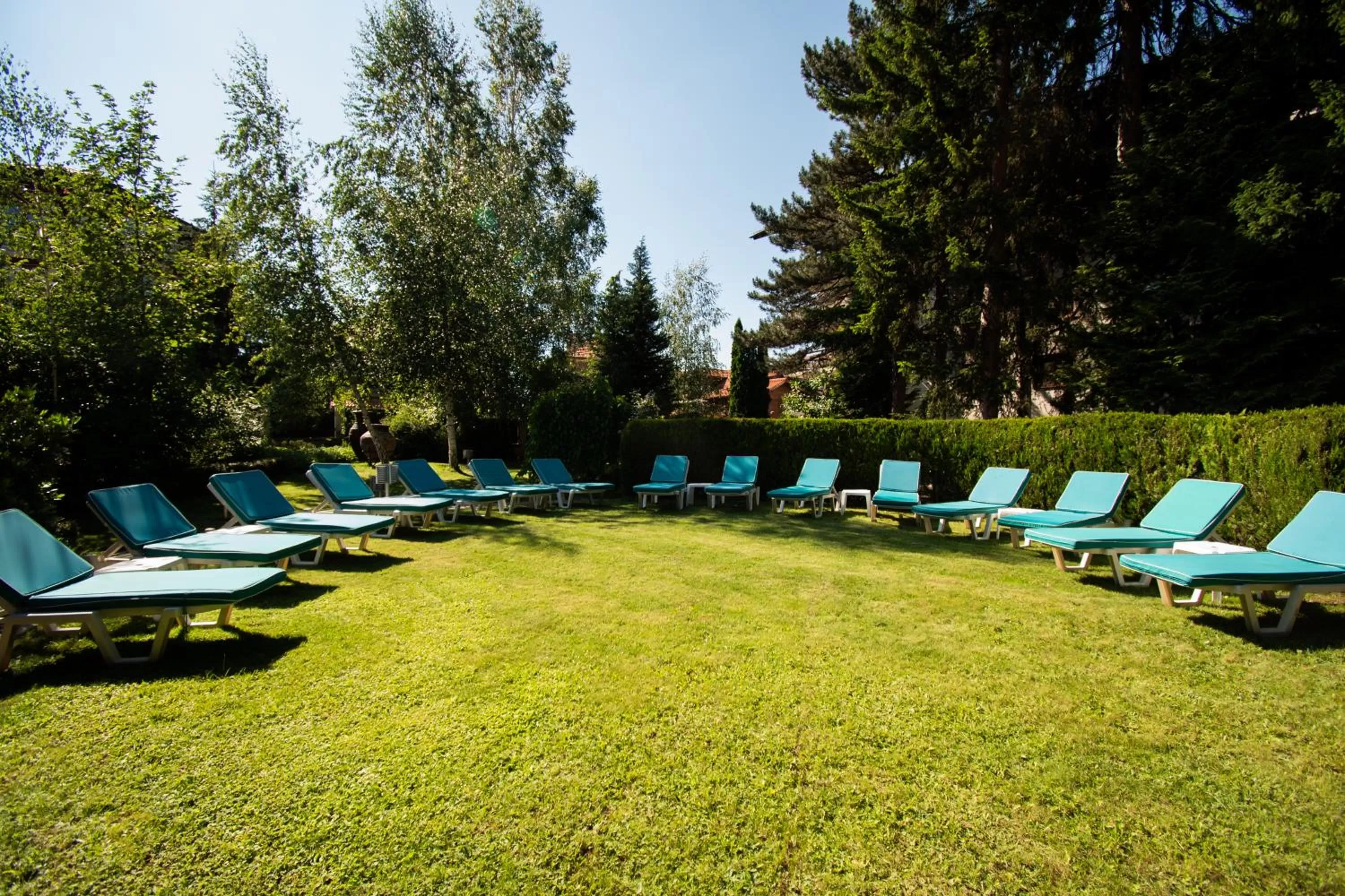 Garden in Hotel Pirin