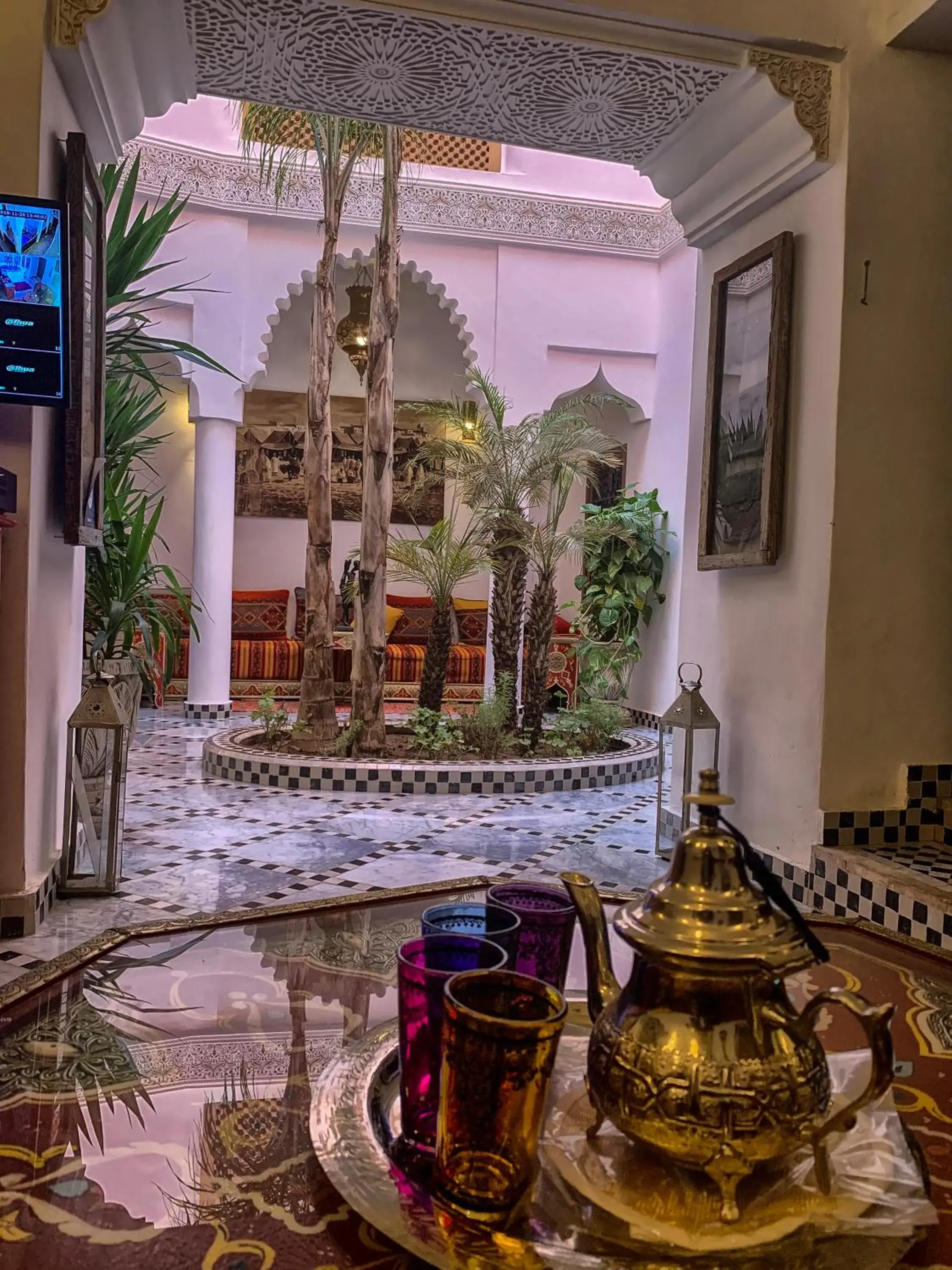 Decorative detail in Riad Abaka hotel & boutique