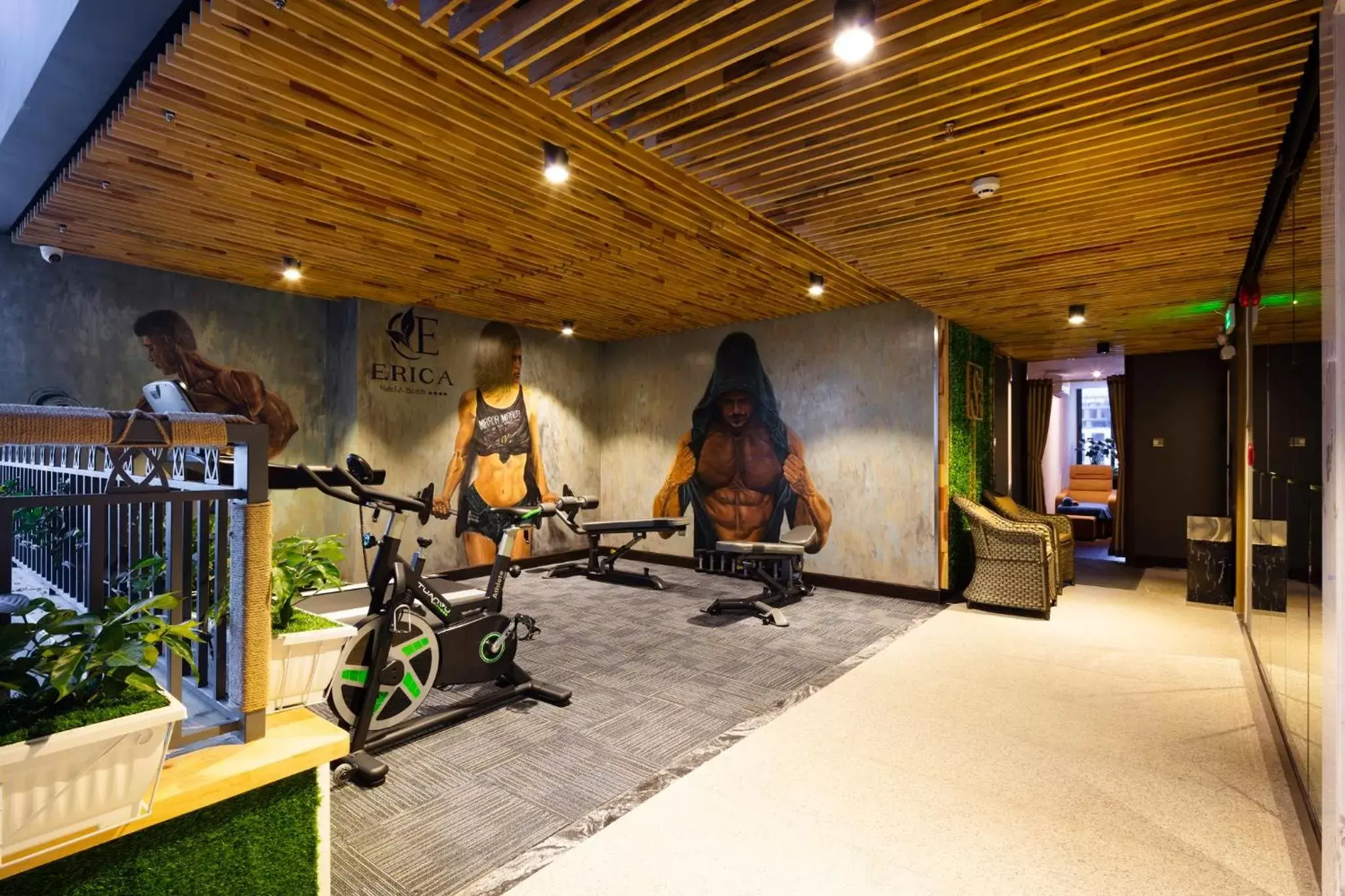 Fitness centre/facilities in Erica Nha Trang Hotel Fitness centre/facilities in Erica Nha Trang Hotel