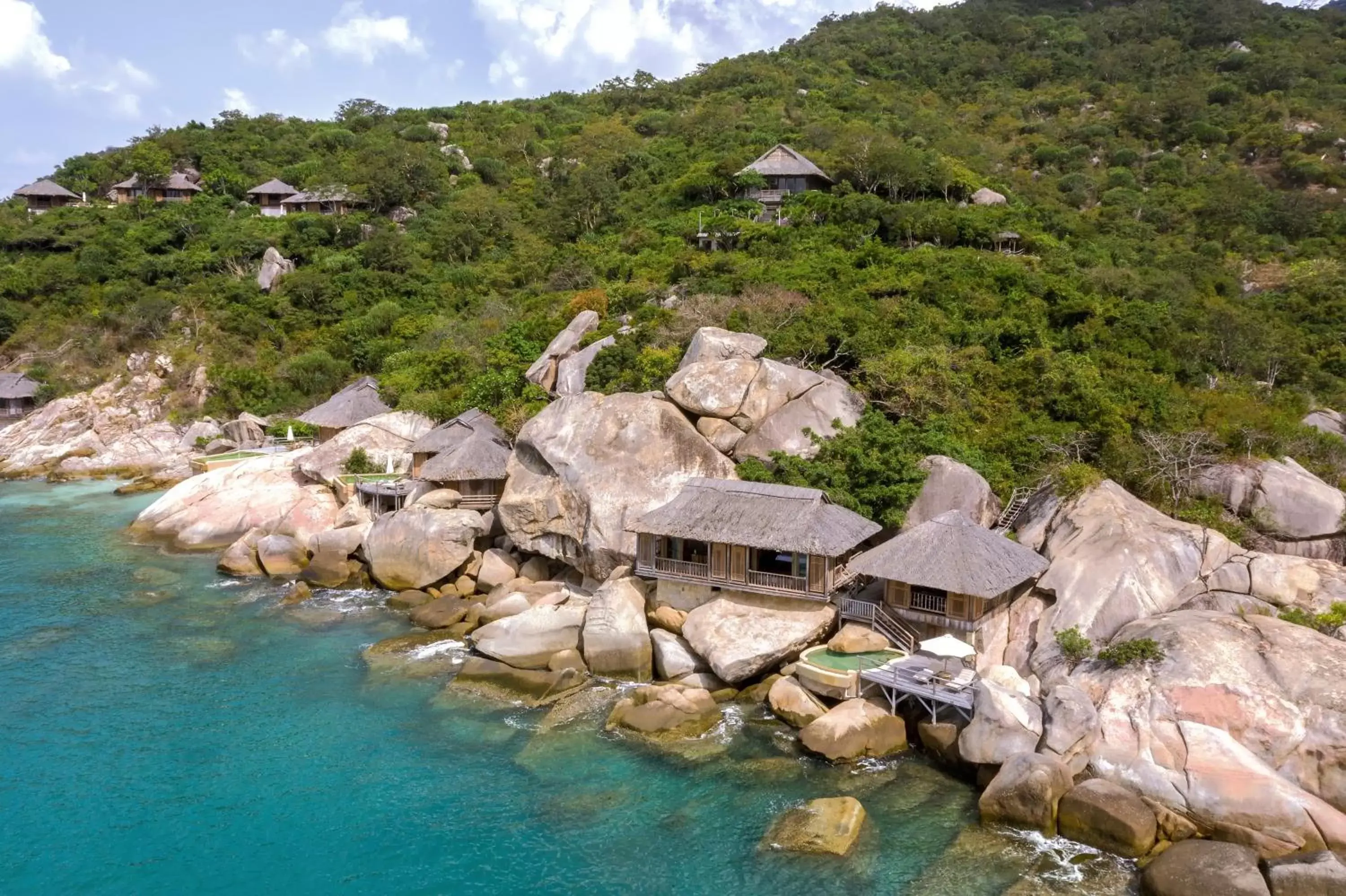 Mountain view, Natural Landscape in Six Senses Ninh Van Bay