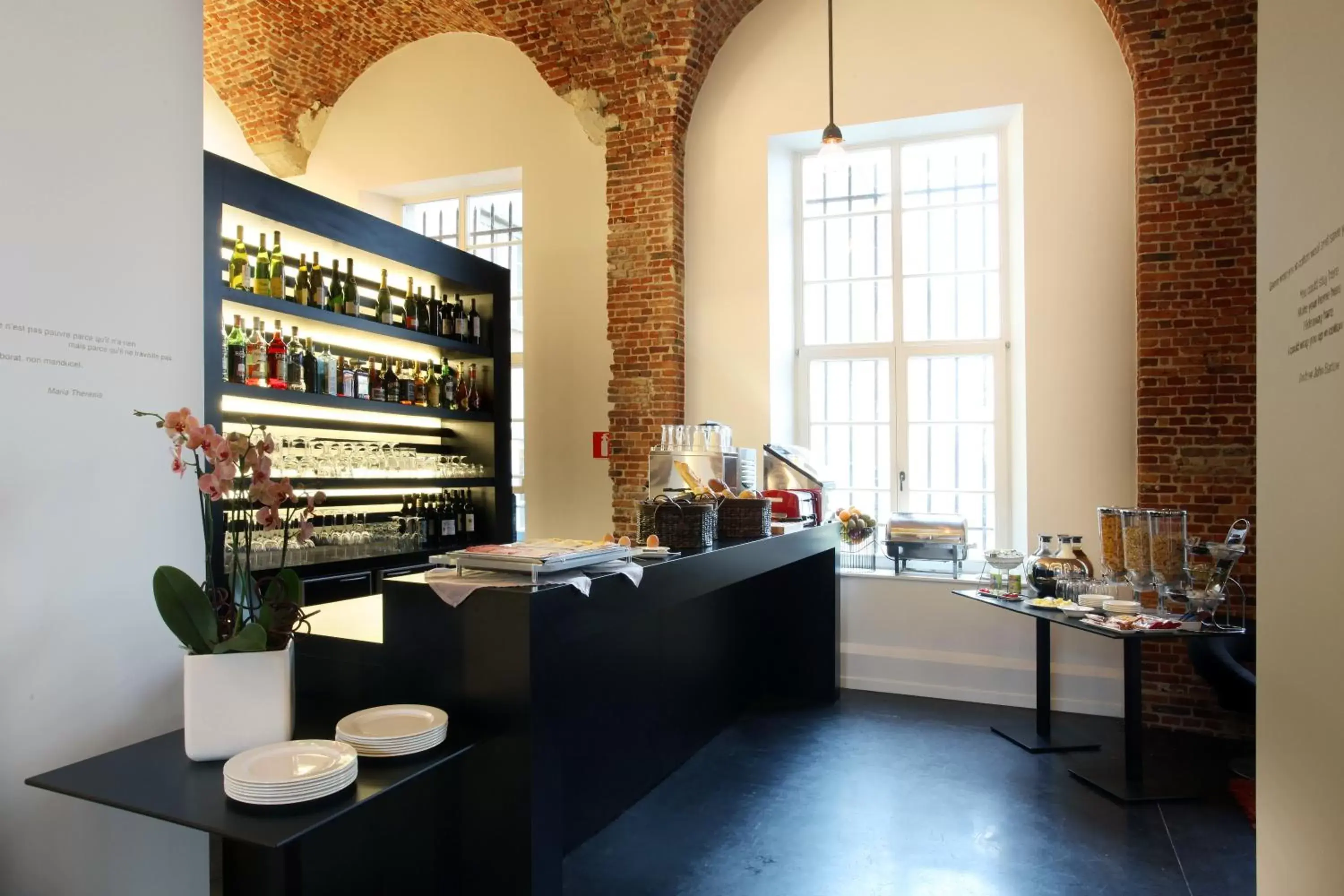 Buffet breakfast in Hotel The Lodge Vilvoorde Buffet breakfast in Hotel The Lodge Vilvoorde