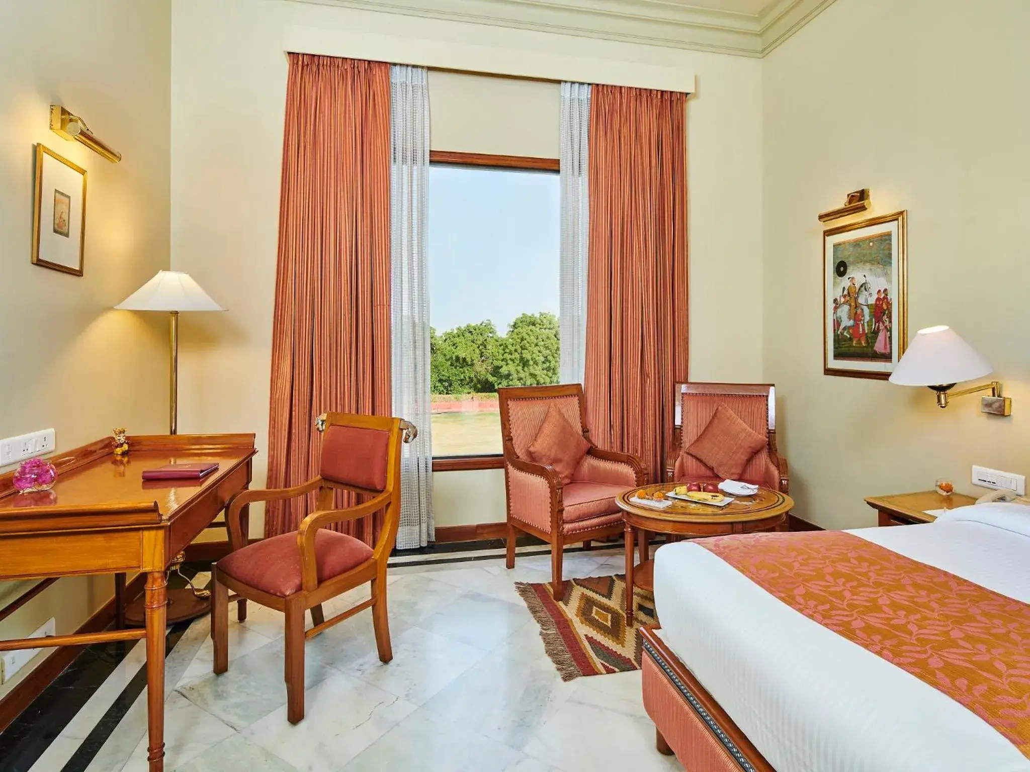 Luxury Garden King Bed Or Twin Bed in The Ummed Jodhpur Palace Resort & Spa Luxury Garden King Bed Or Twin Bed in The Ummed Jodhpur Palace Resort & Spa