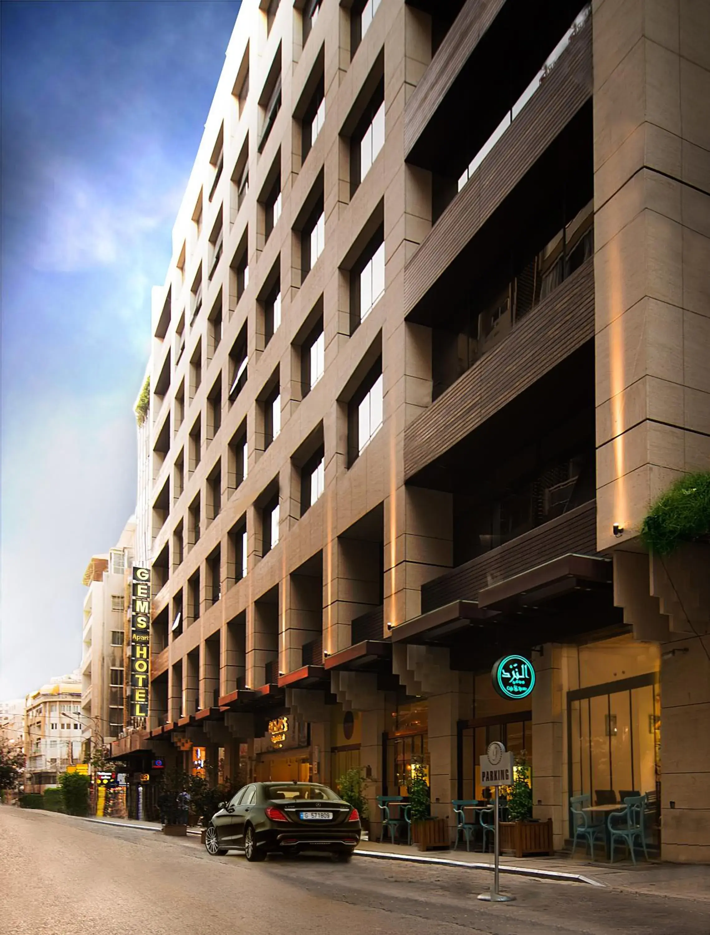 Property Building in Gems Hotel