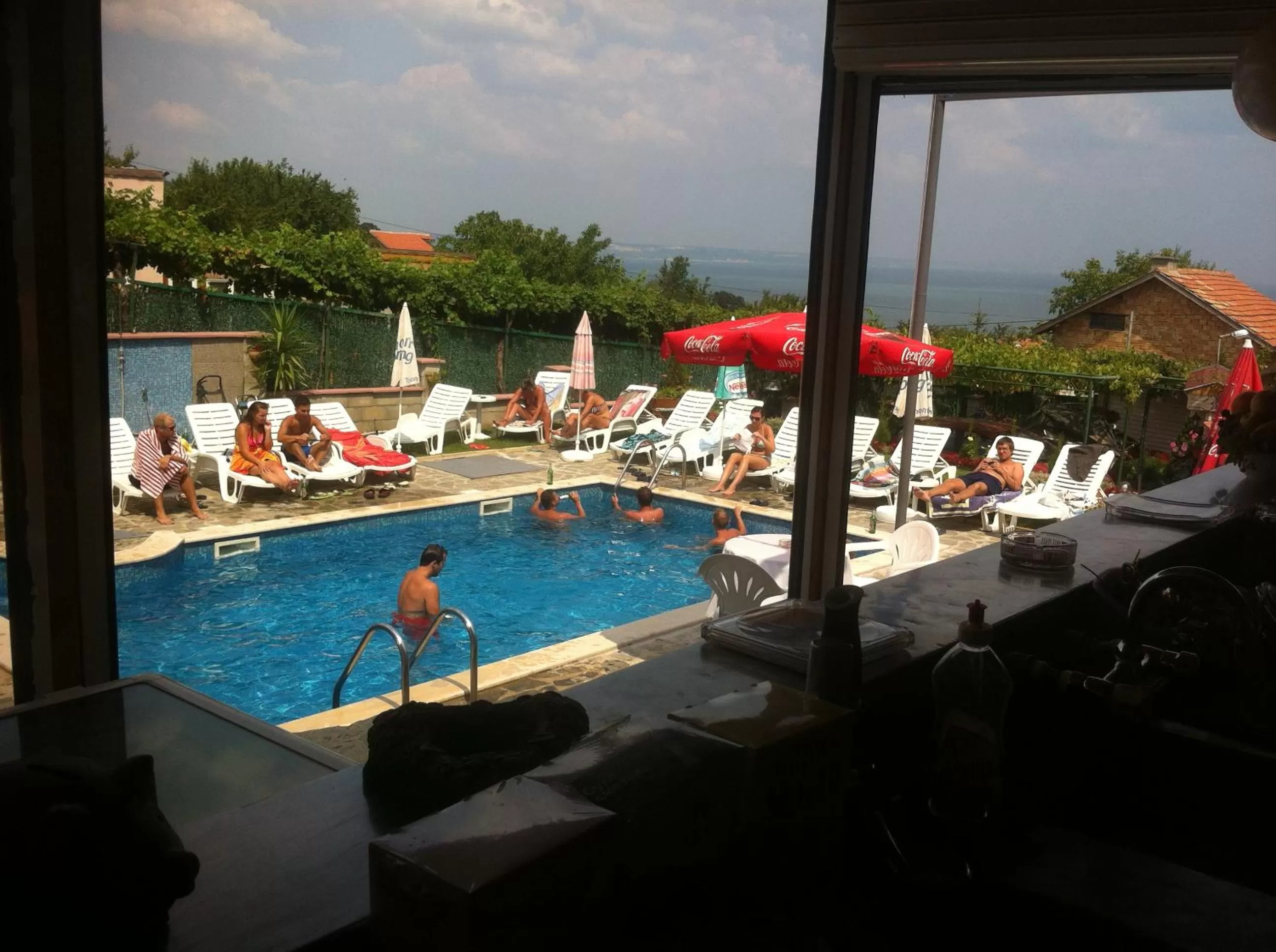 Swimming pool in Hotel Poseidon