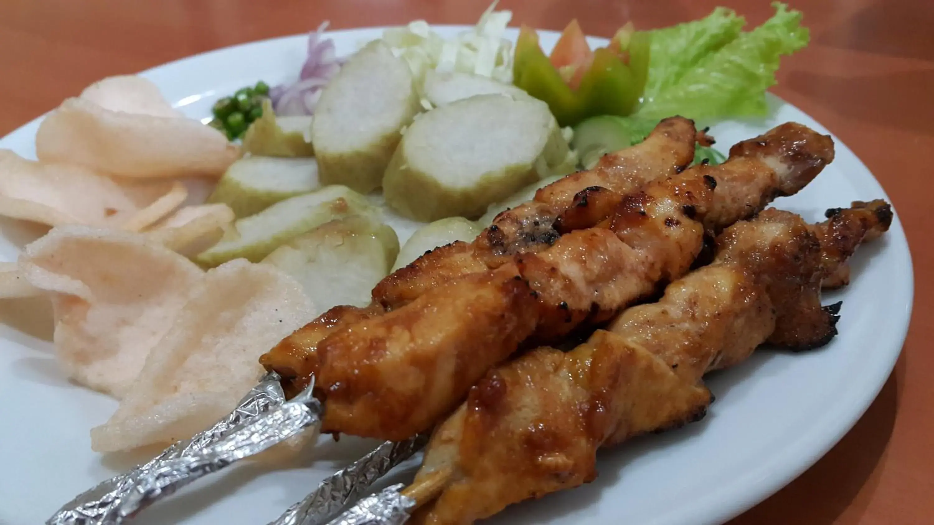 Food close-up in Sarasvati Borobudur Food close-up in Sarasvati Borobudur