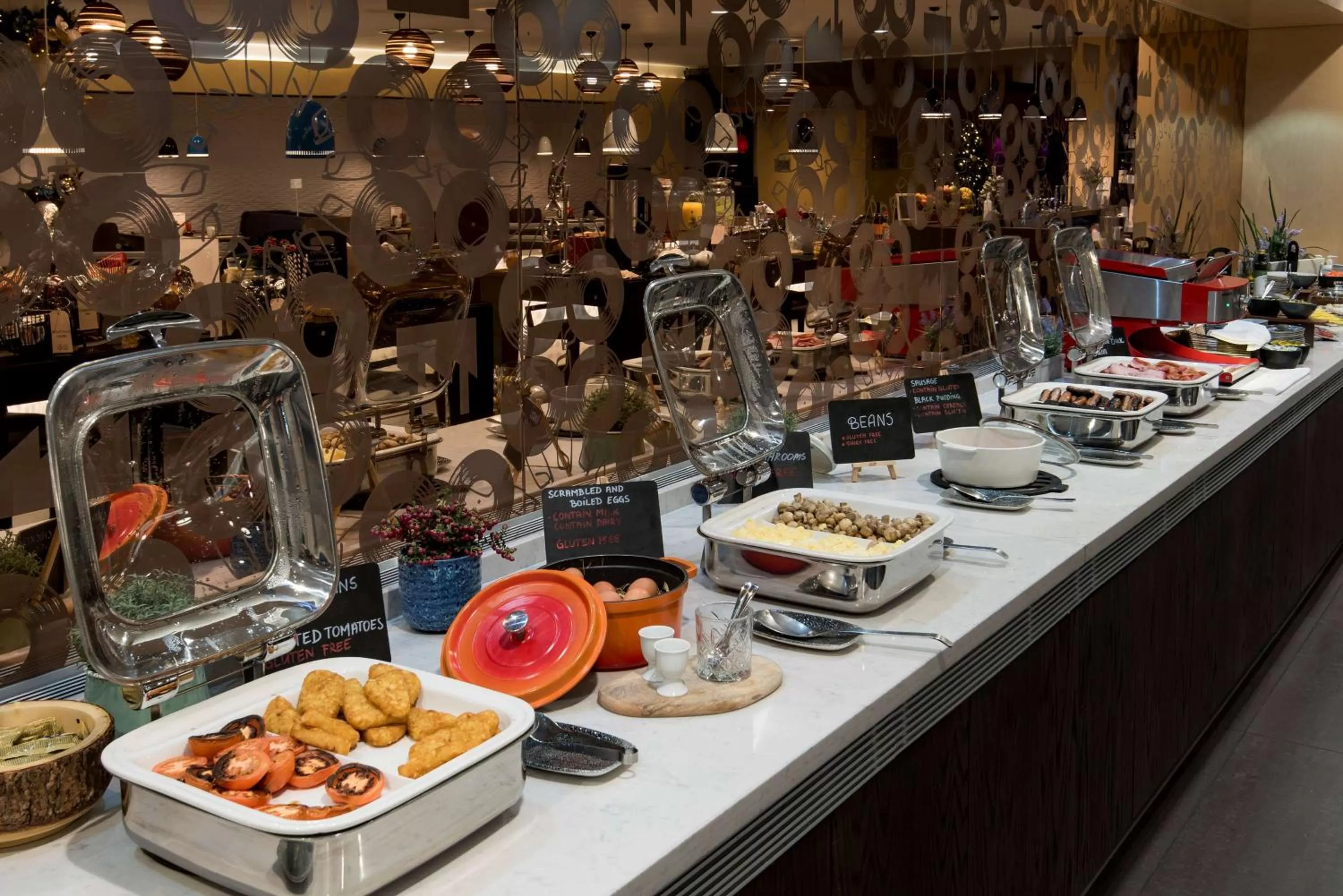 Breakfast in Radisson Blu Manchester Airport