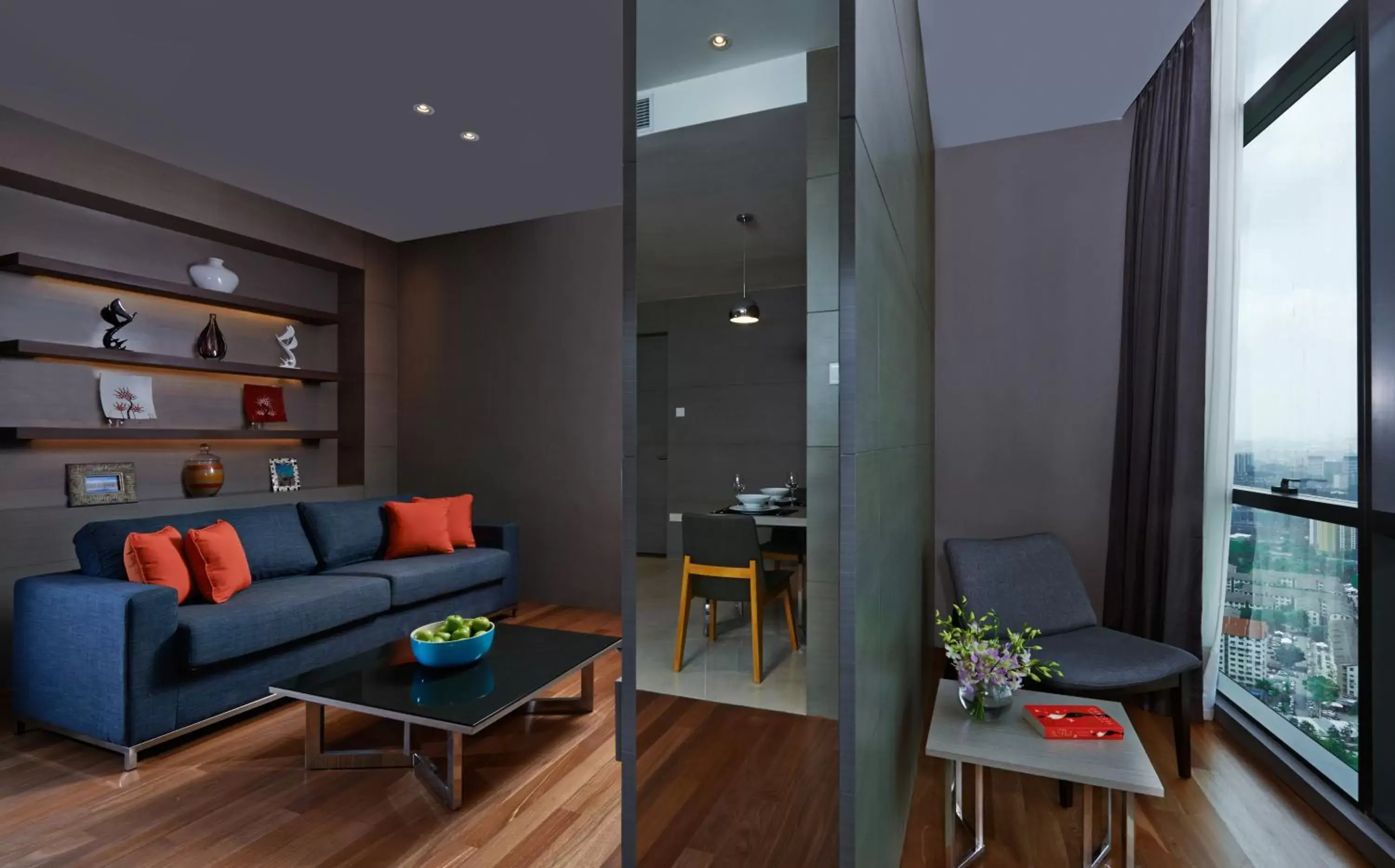 Living room, Lounge/Bar in VE Hotel & Residence