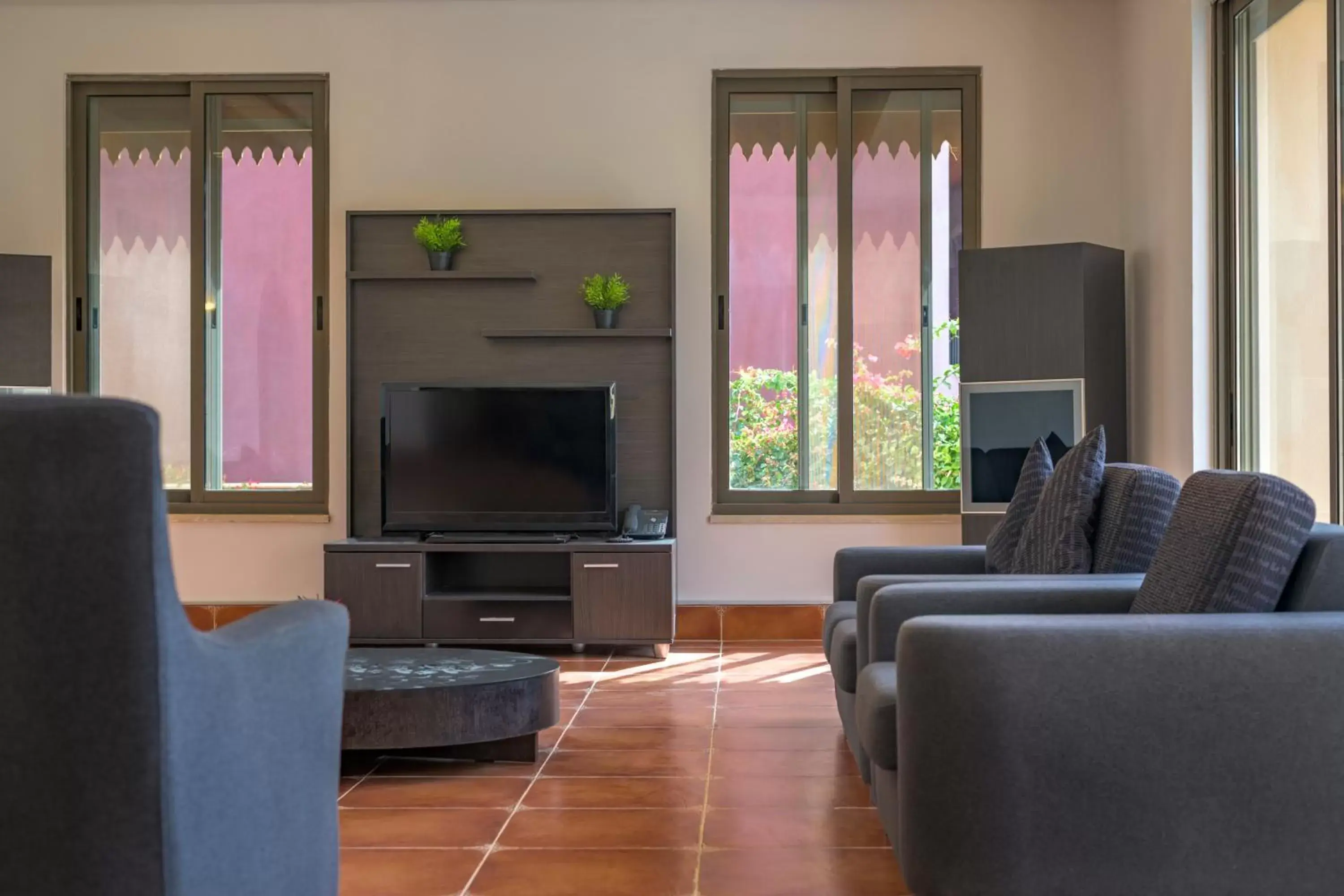 Living room, Seating Area in Tala Bay Residence