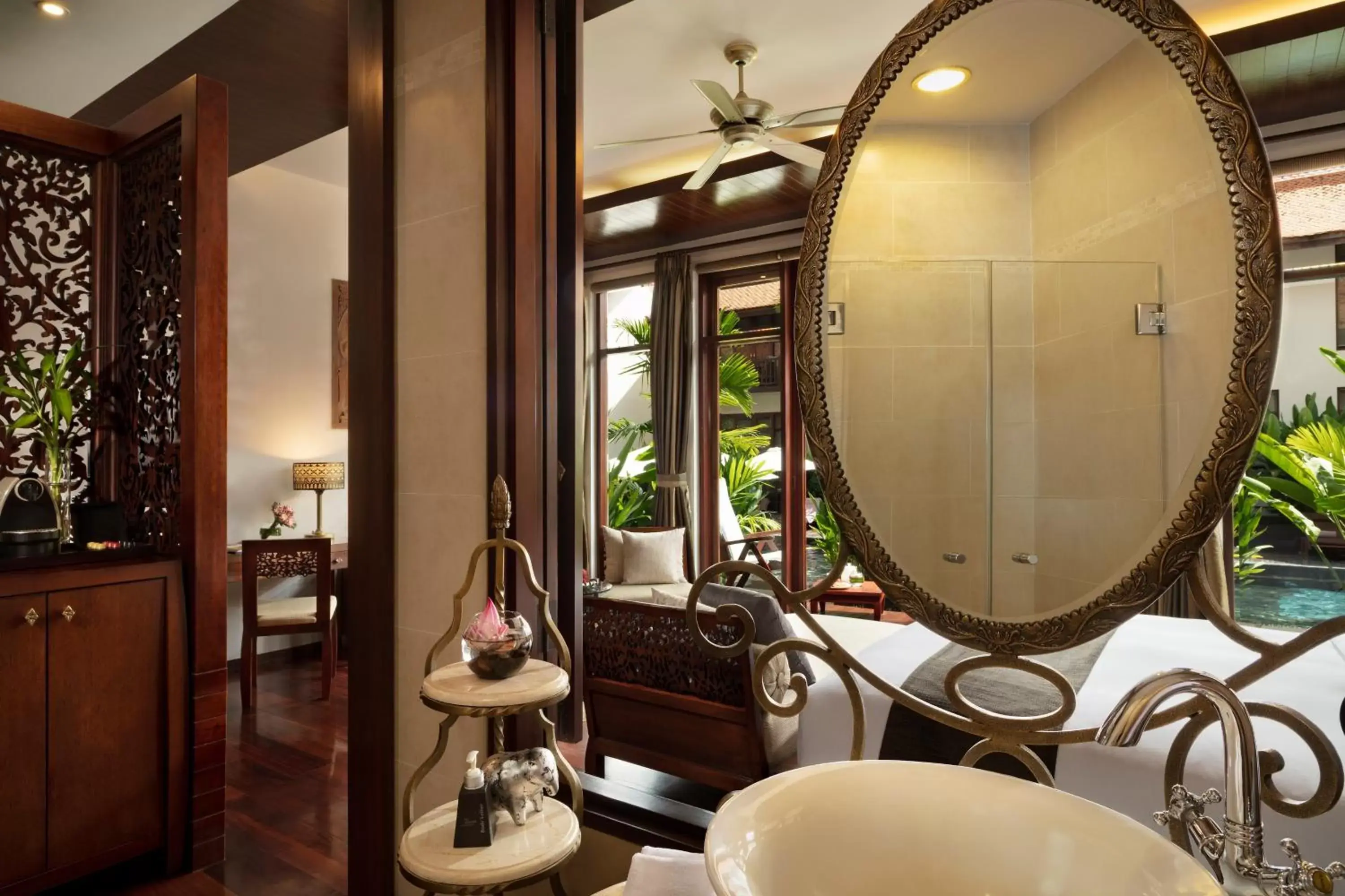 Bathroom in Anantara Angkor Resort