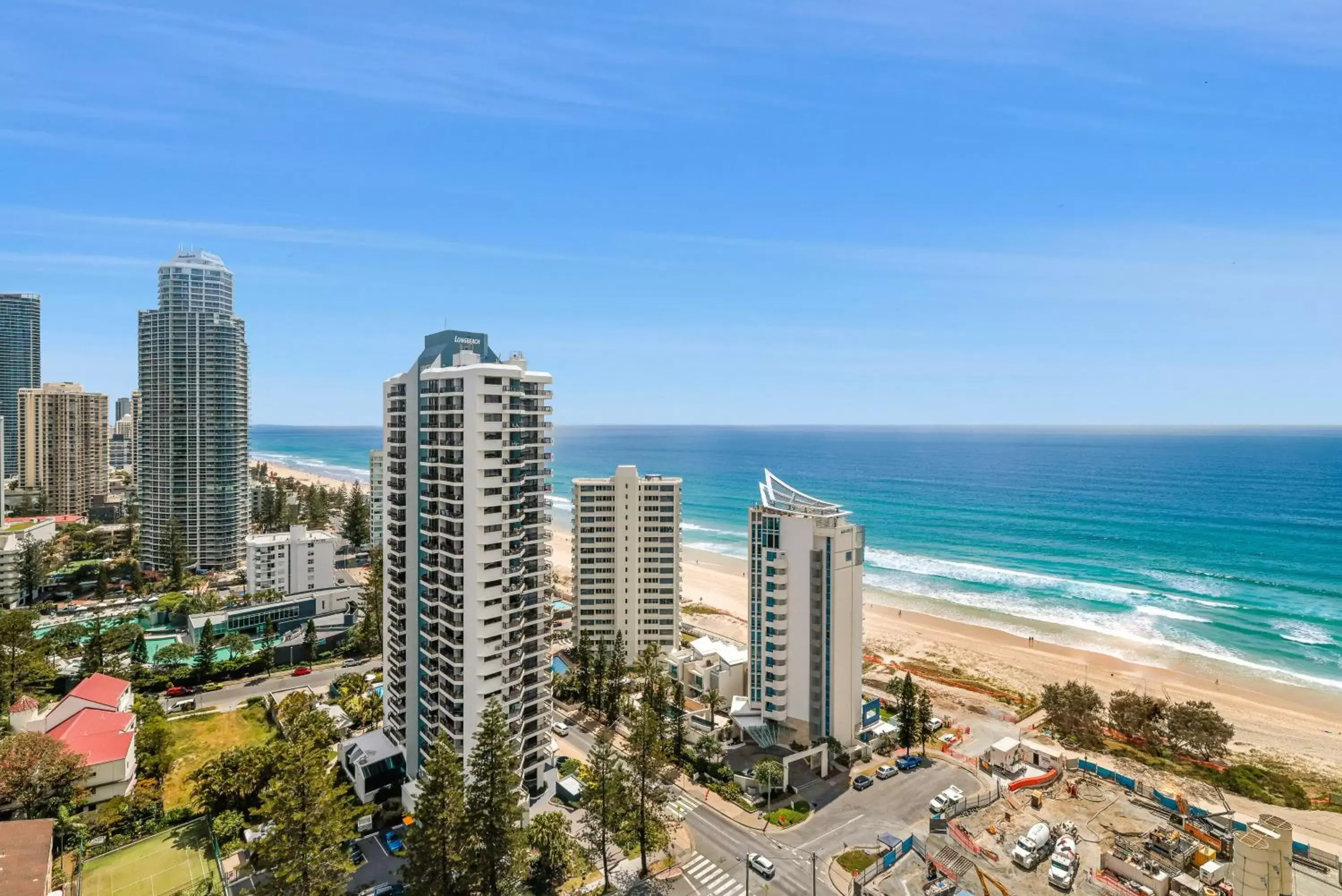 Bird's-eye View in Surfers Century Oceanside Apartments