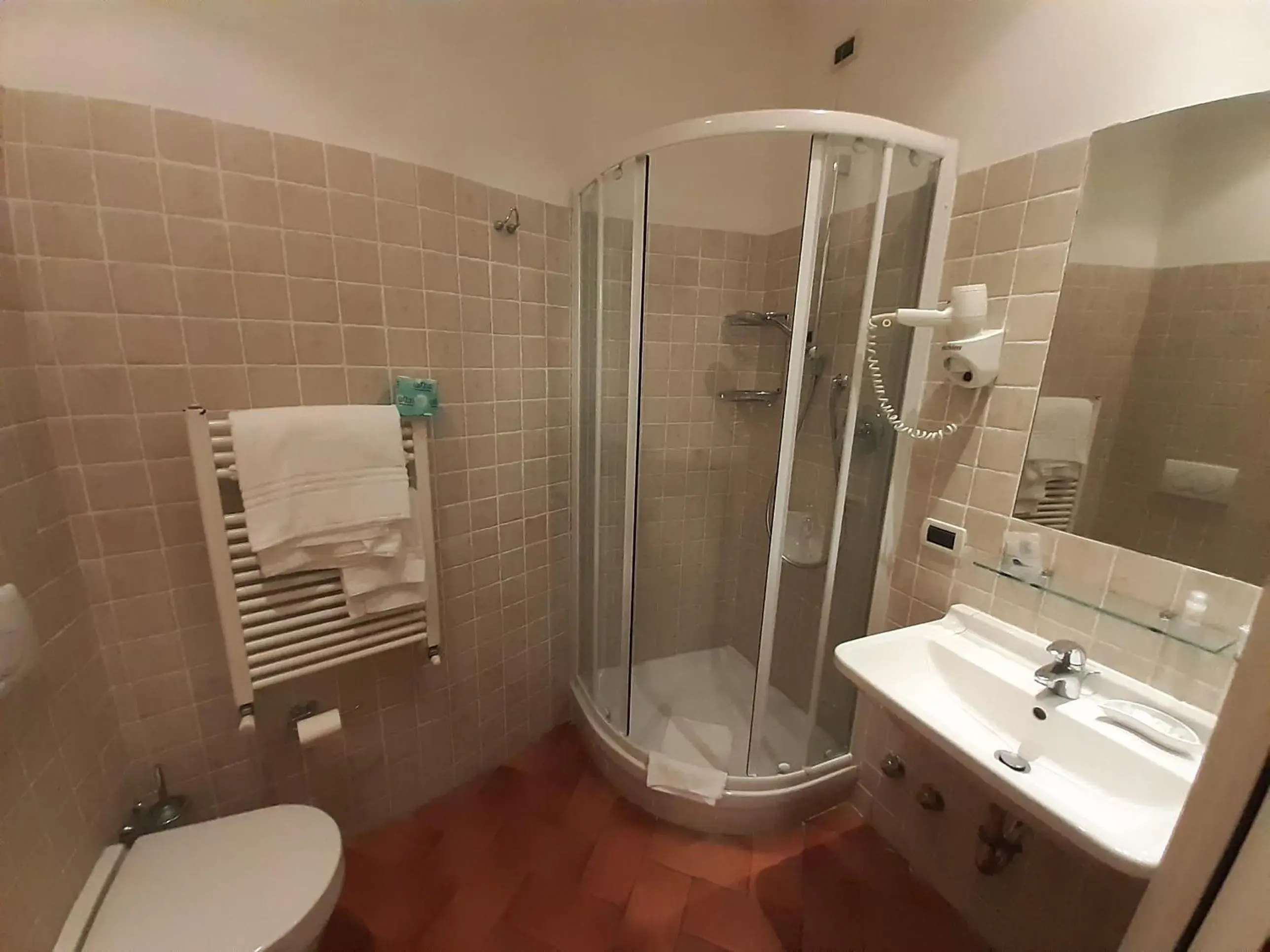 Bathroom in Hotel Borgovico