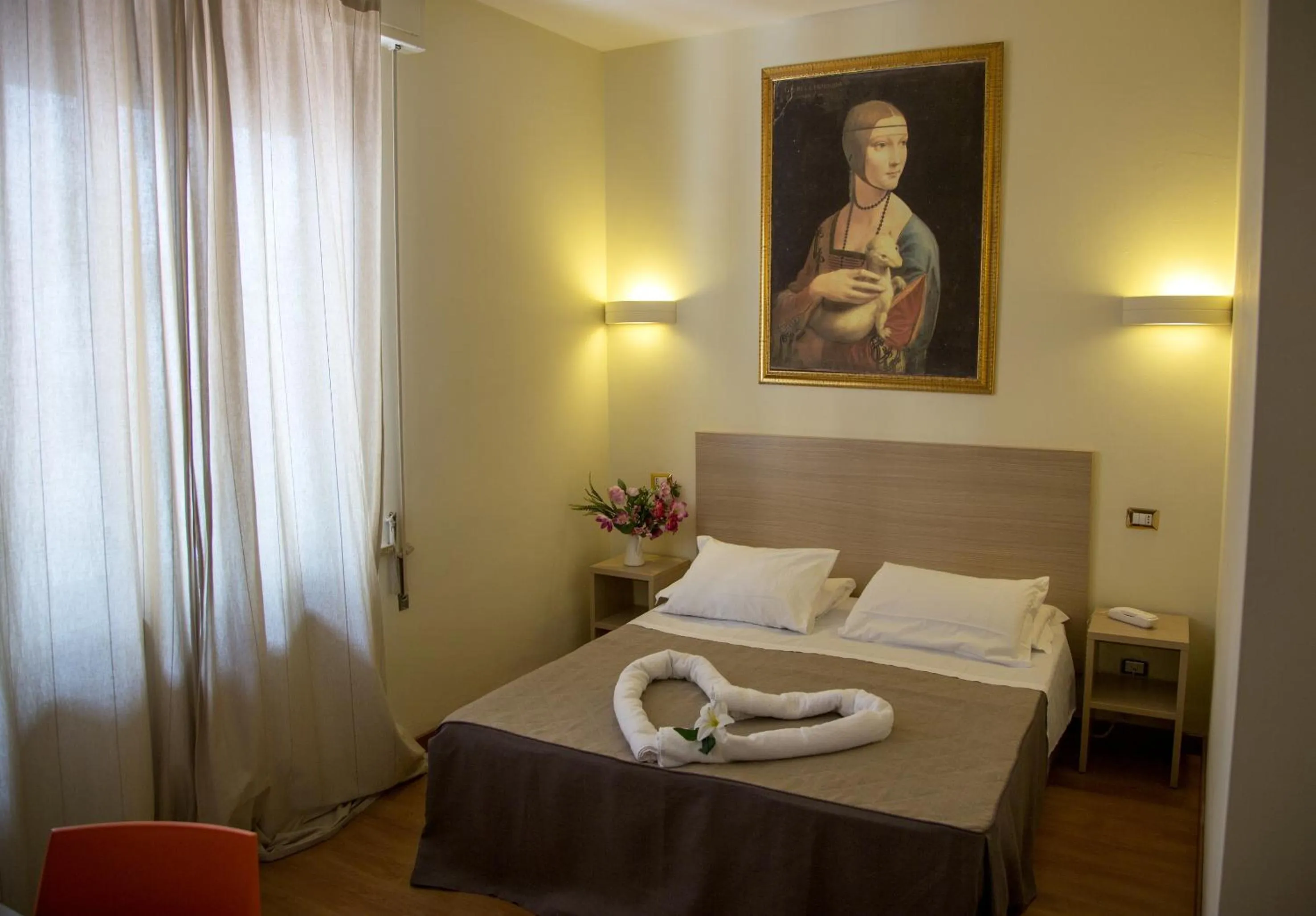 Bedroom, Bed in Hotel Arcadia