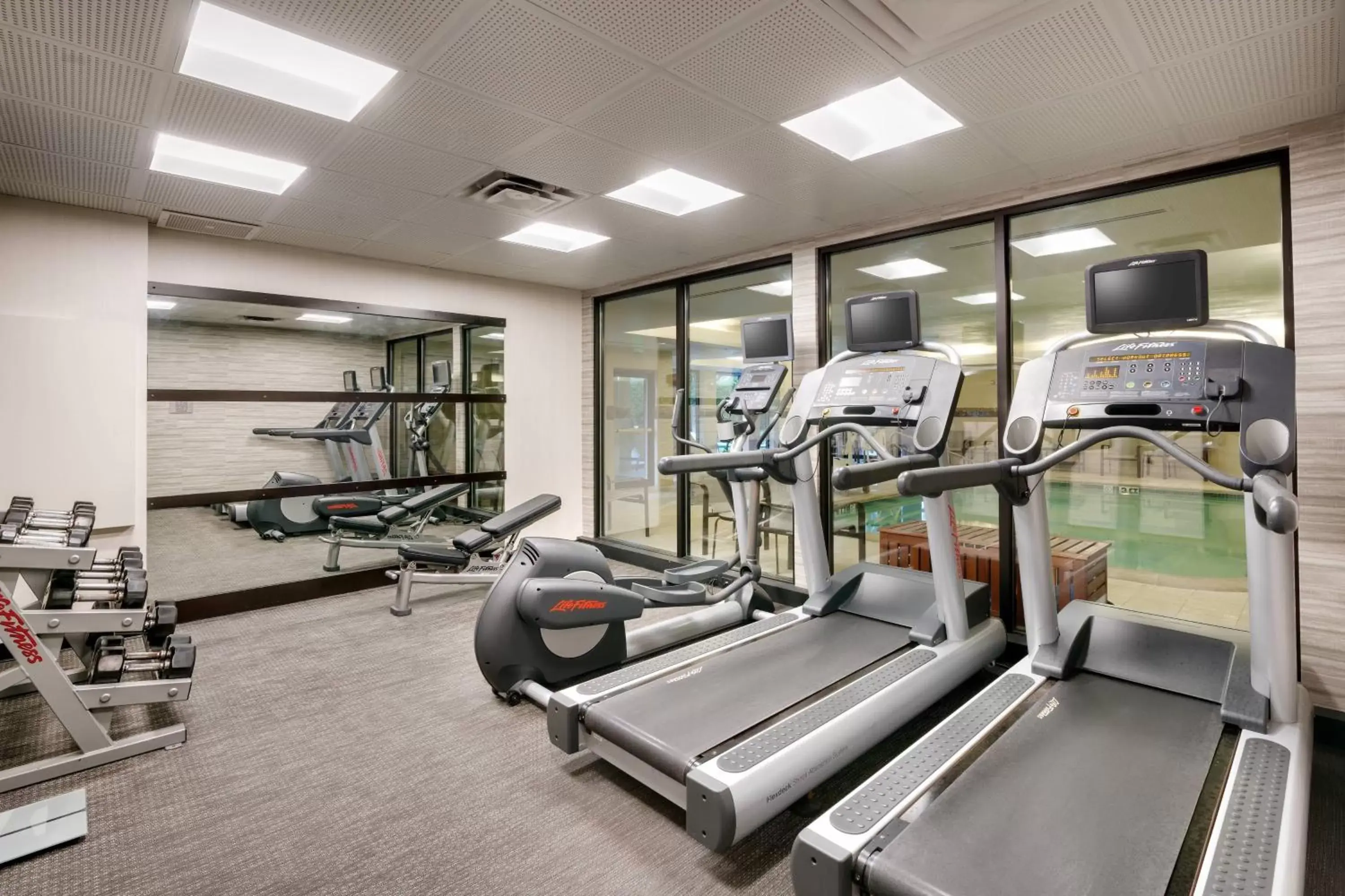 Fitness centre/facilities, Fitness Center/Facilities in Courtyard by Marriott Oklahoma City Northwest