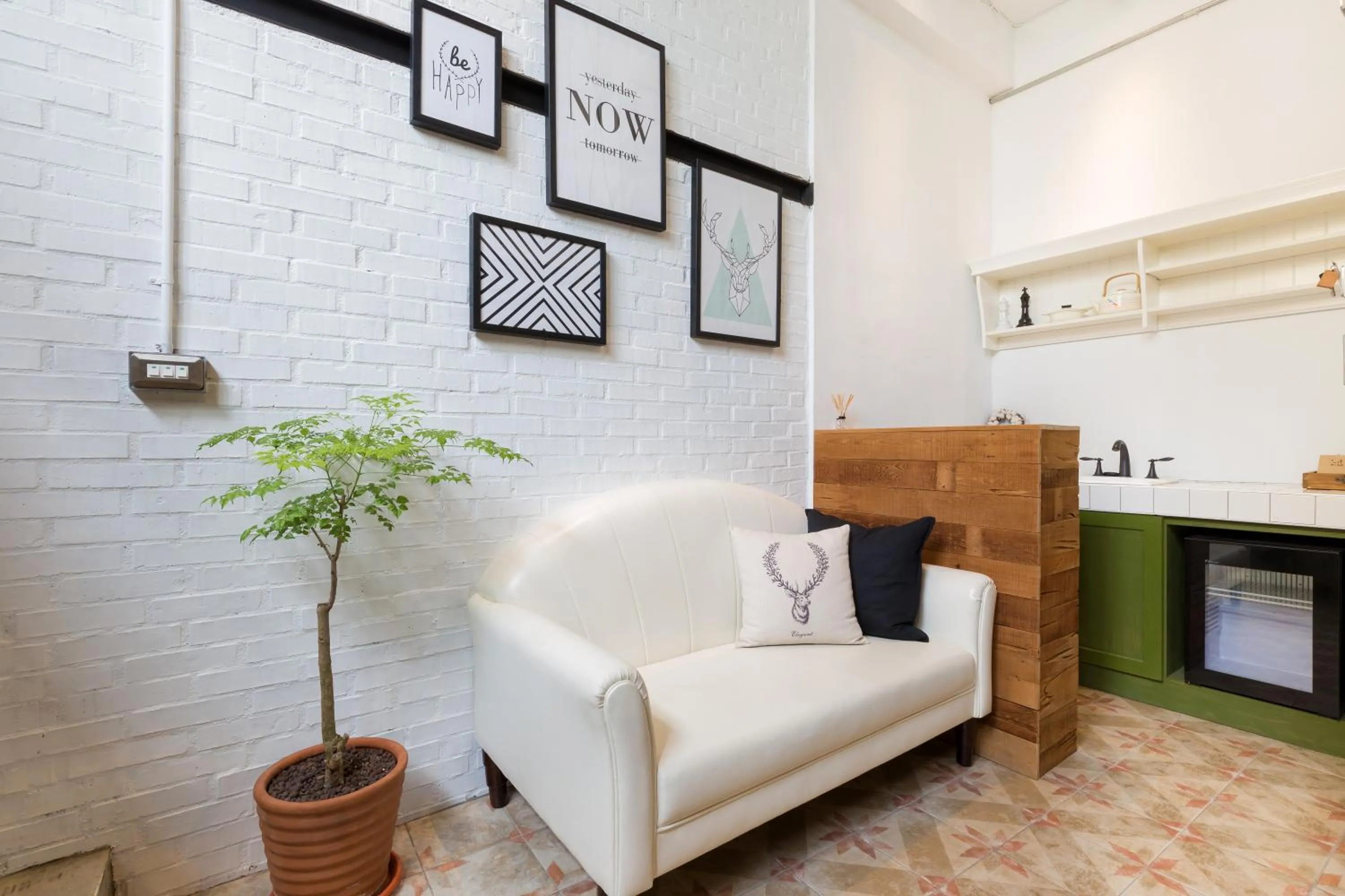 Seating area in You Worth Inn