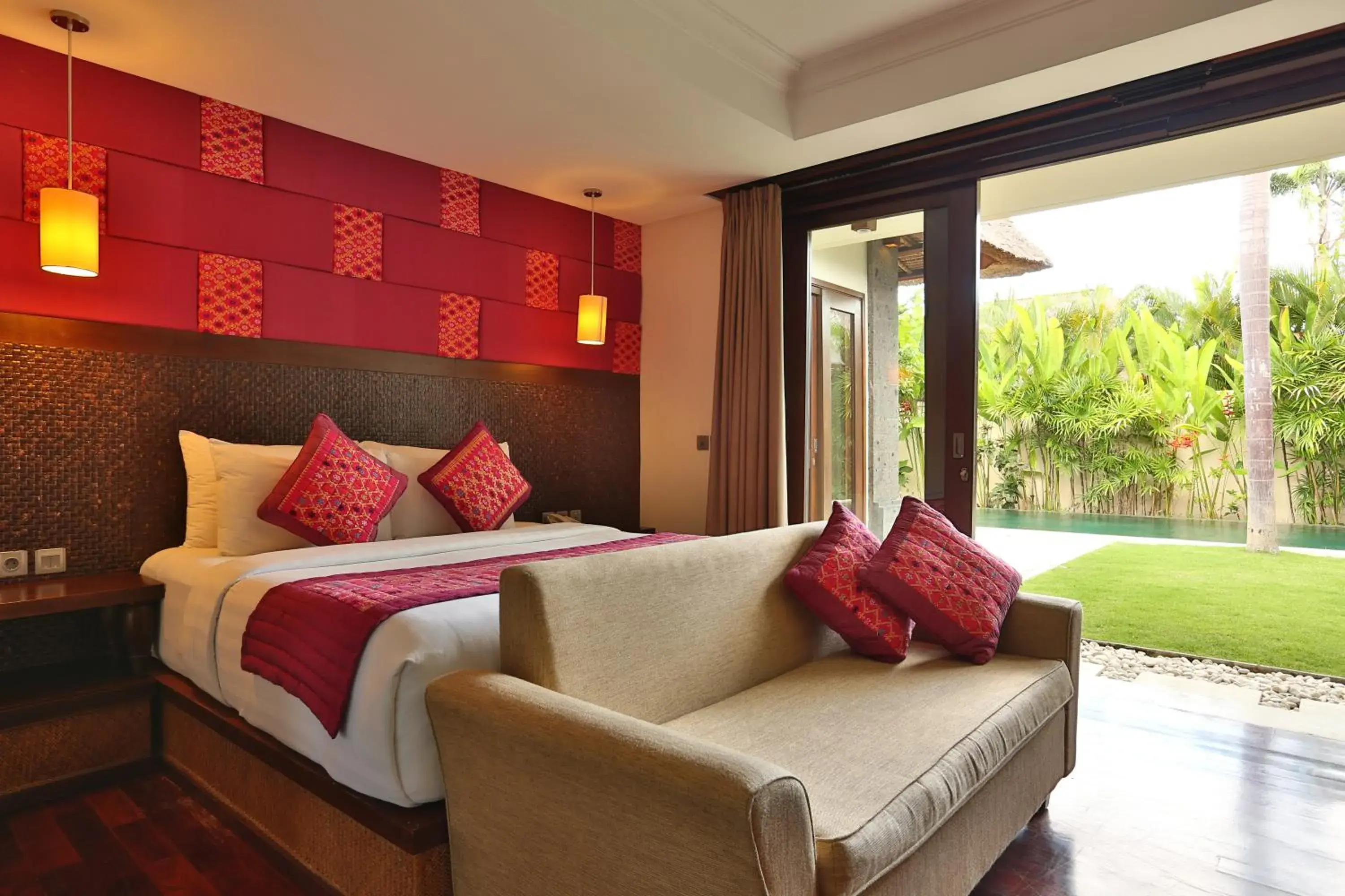 Bedroom, Bed in Mahagiri Villas Sanur