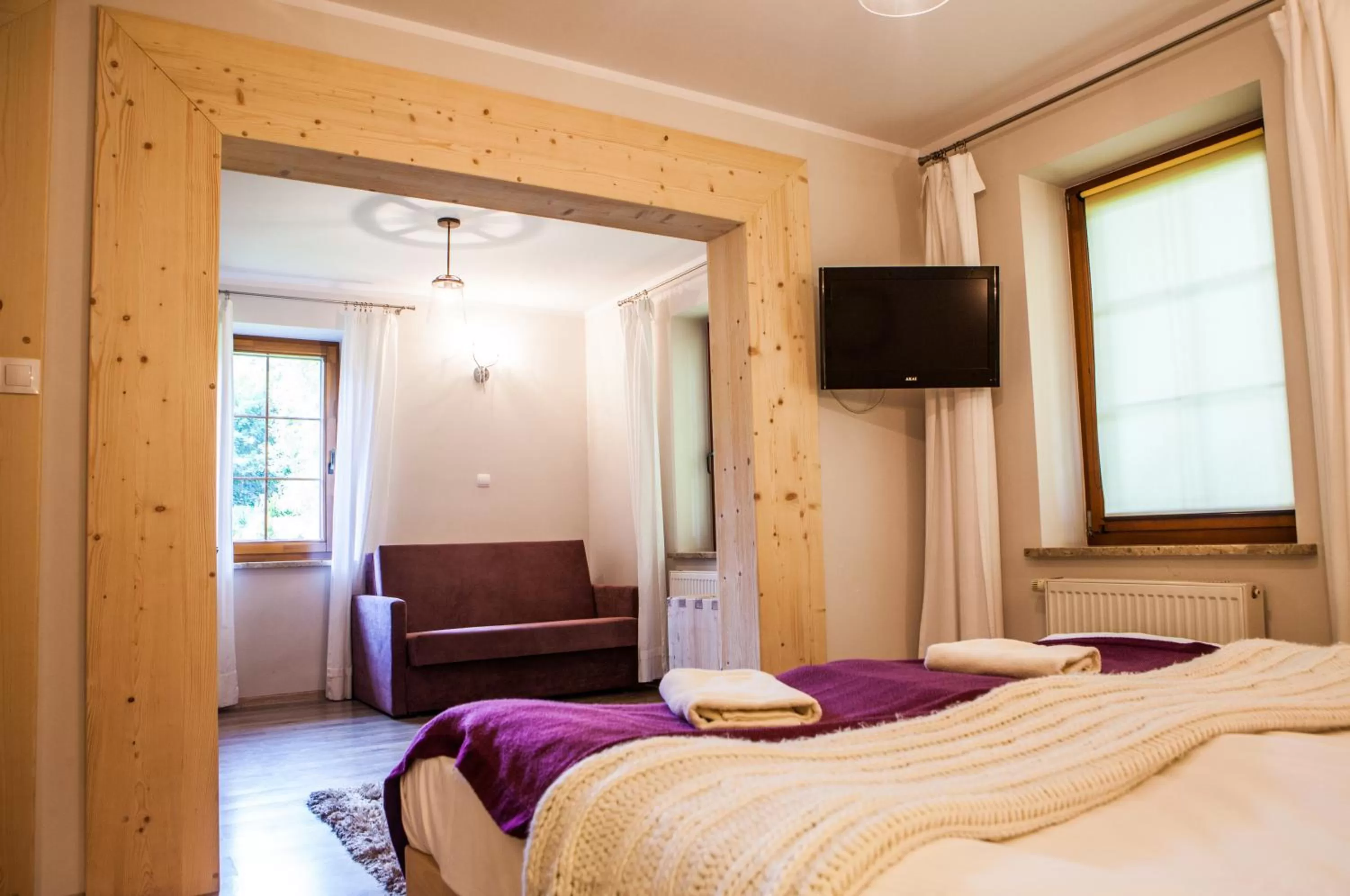 Photo of the whole room, Bed in Willa Pokusa