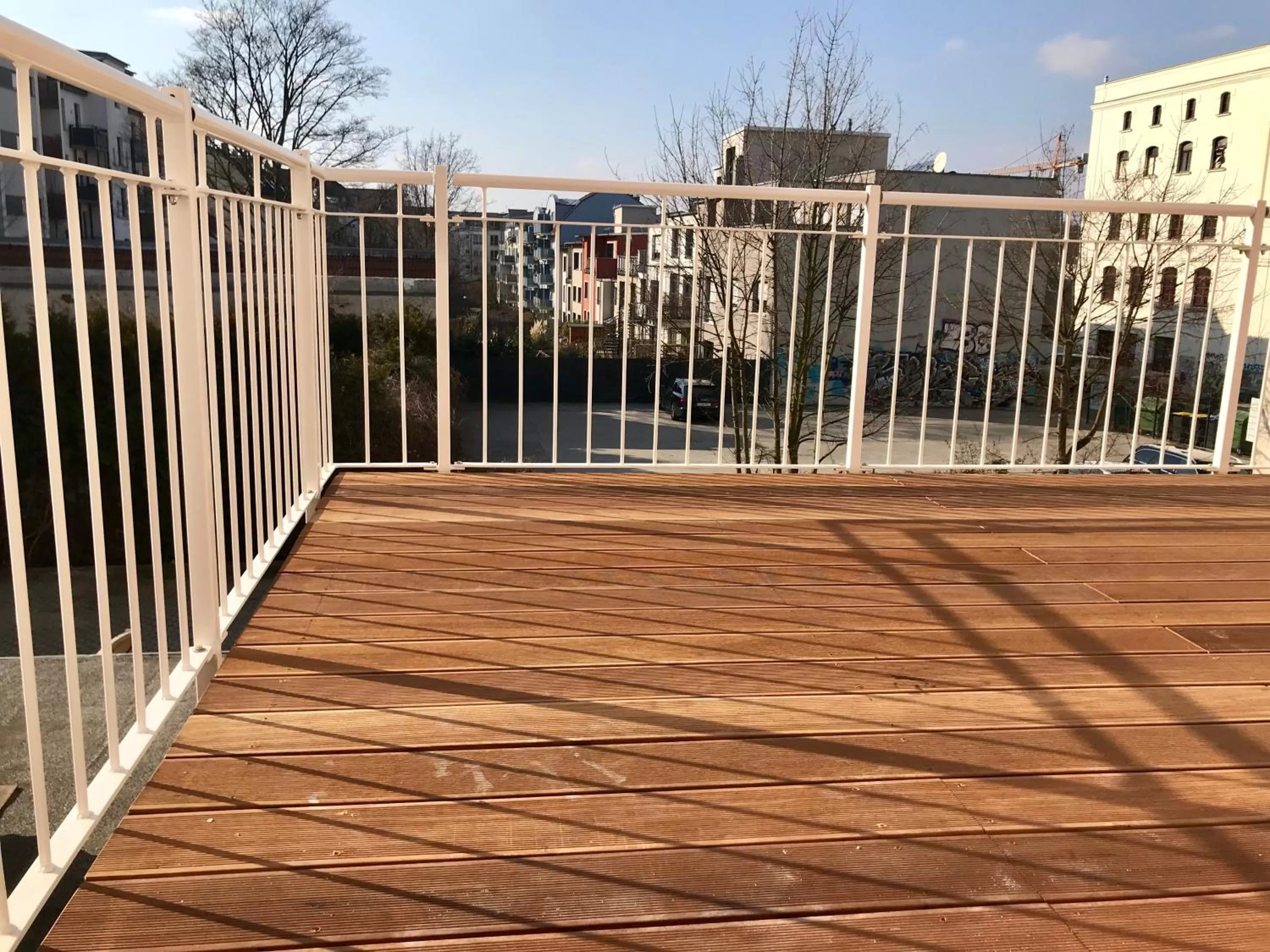 Patio in Hotel via City Leipzig Mitte