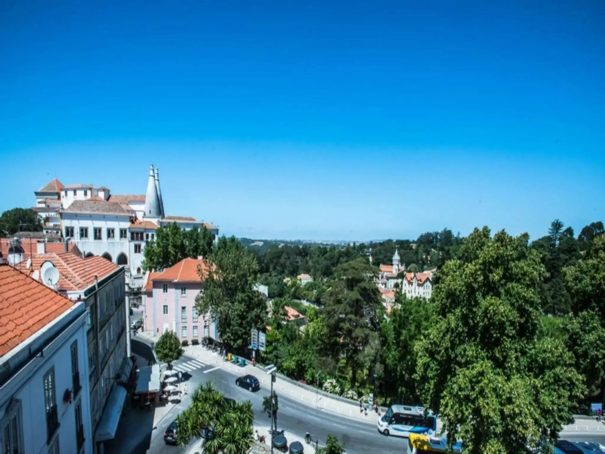 City view in Sintra Boutique Hotel