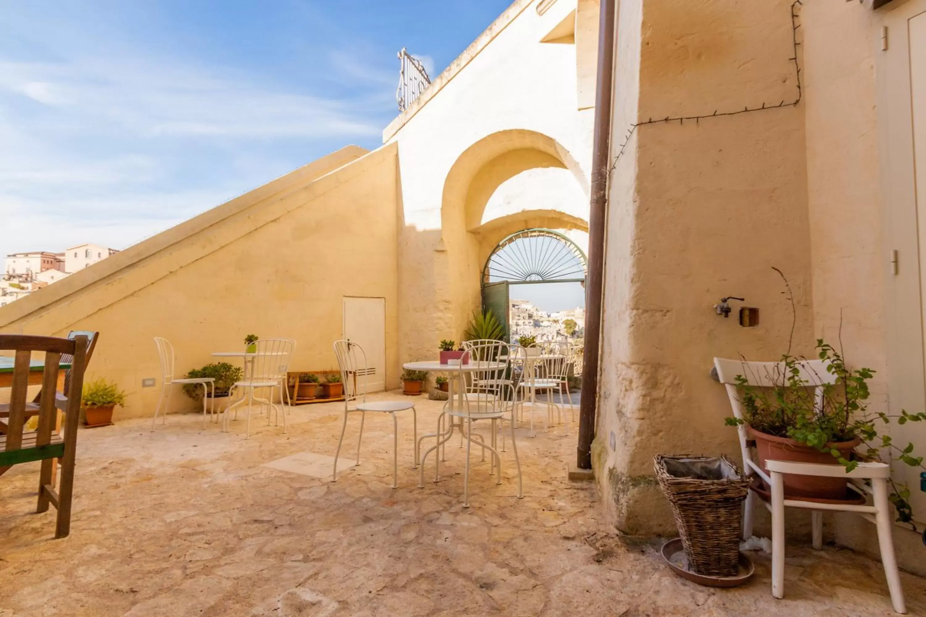 Balcony/Terrace in B&B La Corte