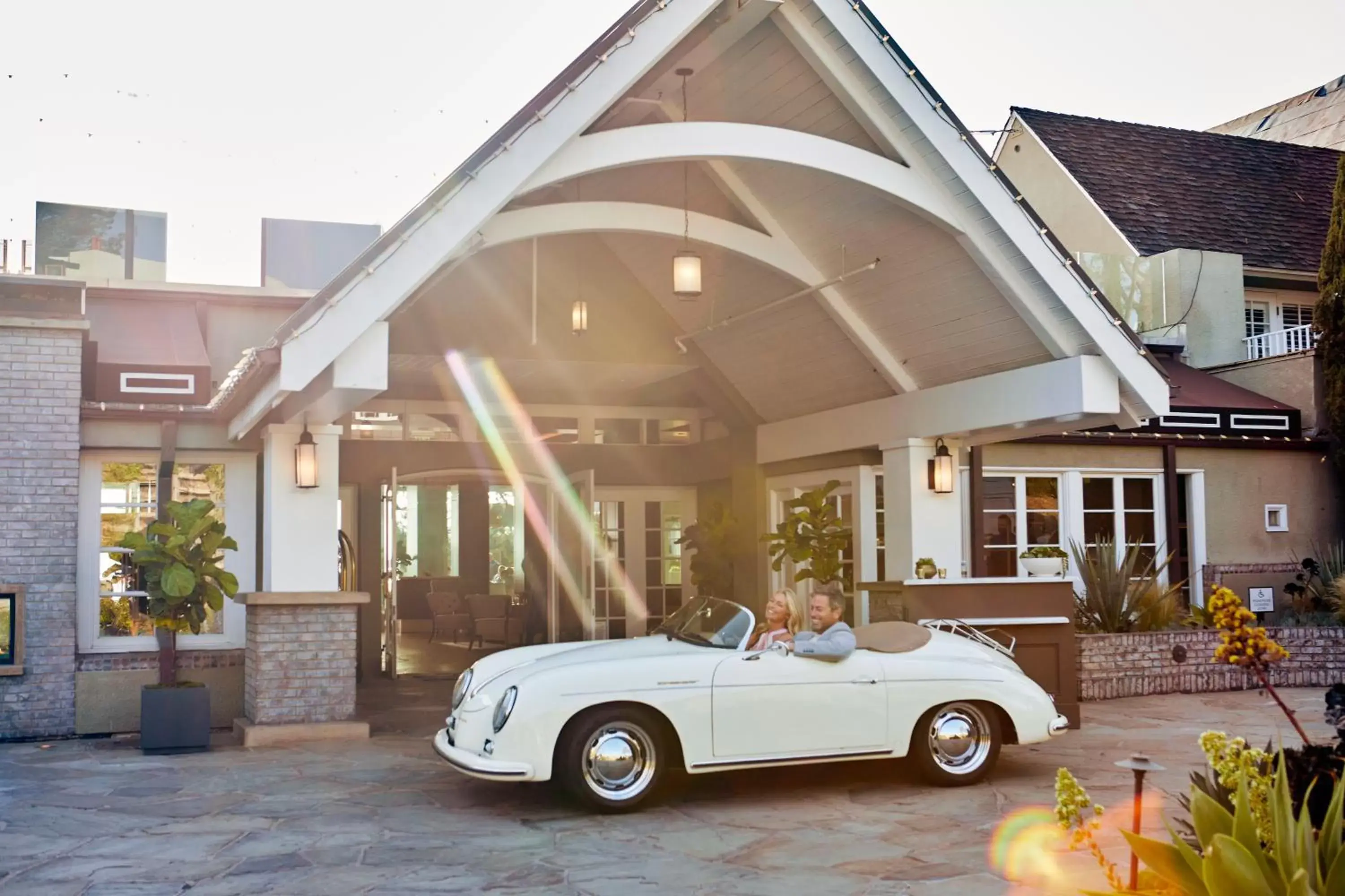 Facade/entrance in L'Auberge Del Mar Resort and Spa