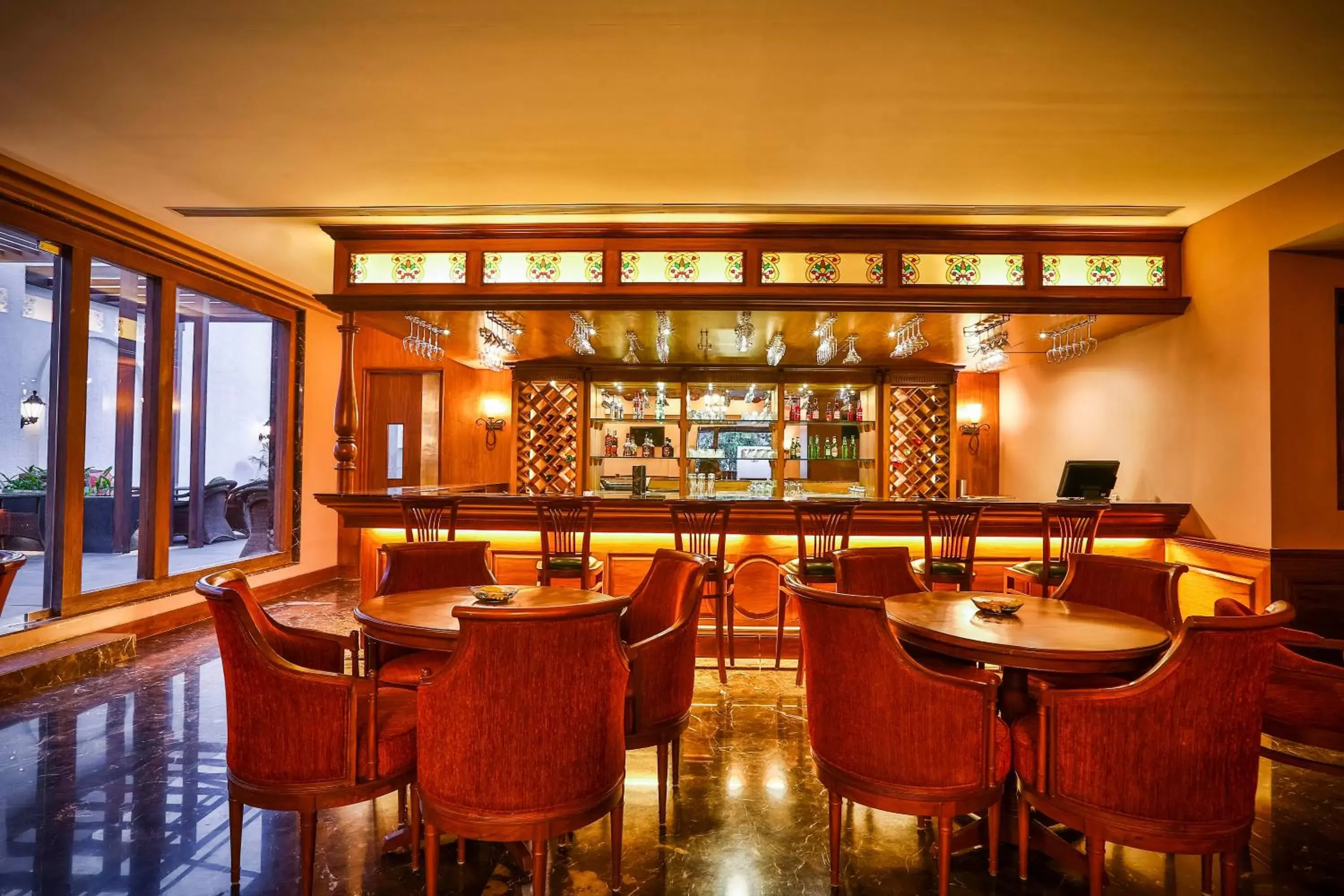 Lounge or bar in Rhythm Lonavala - An All Suite Resort Lounge or bar in Rhythm Lonavala - An All Suite Resort