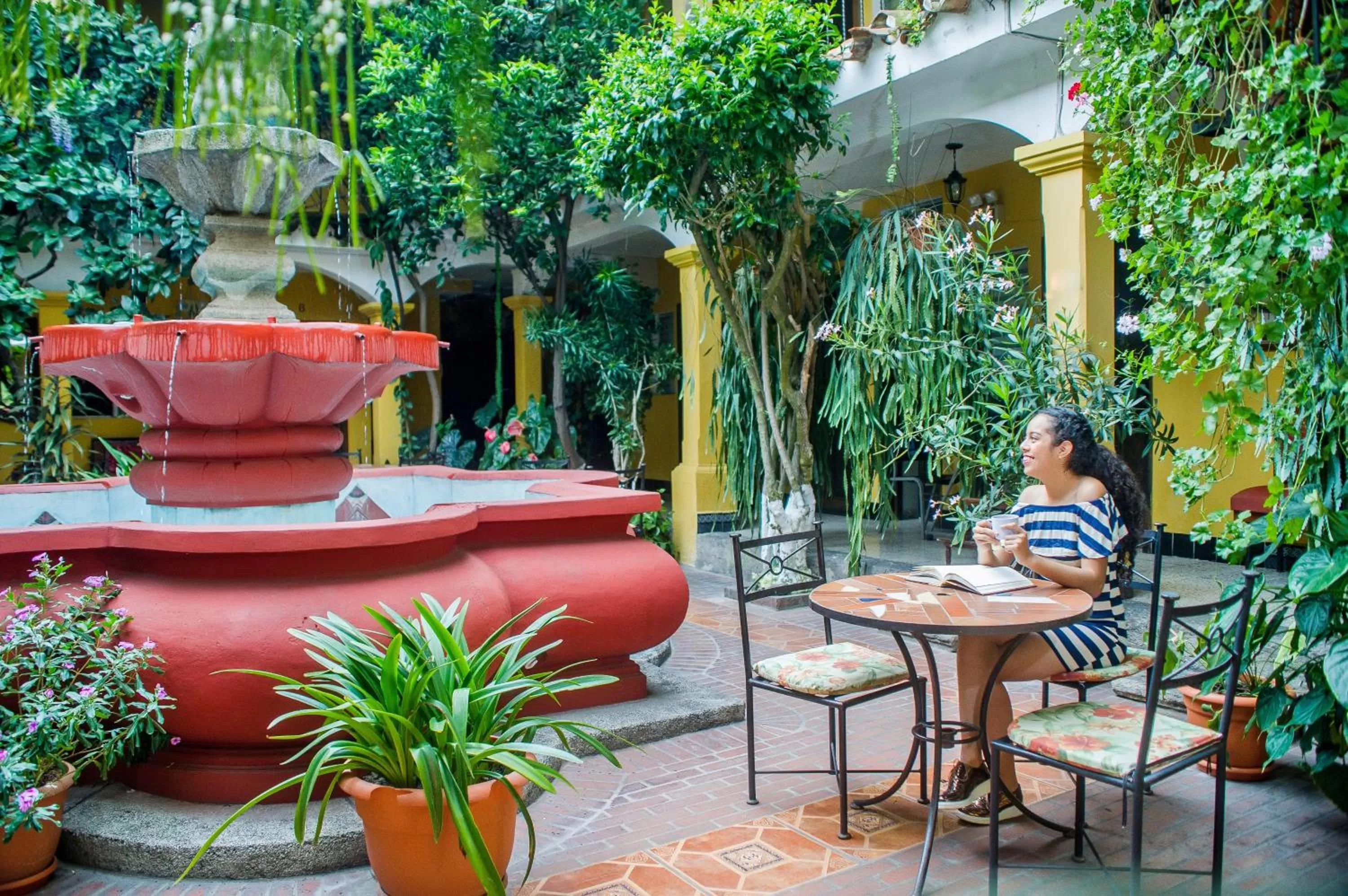 Patio in Posada San Vicente by AHS