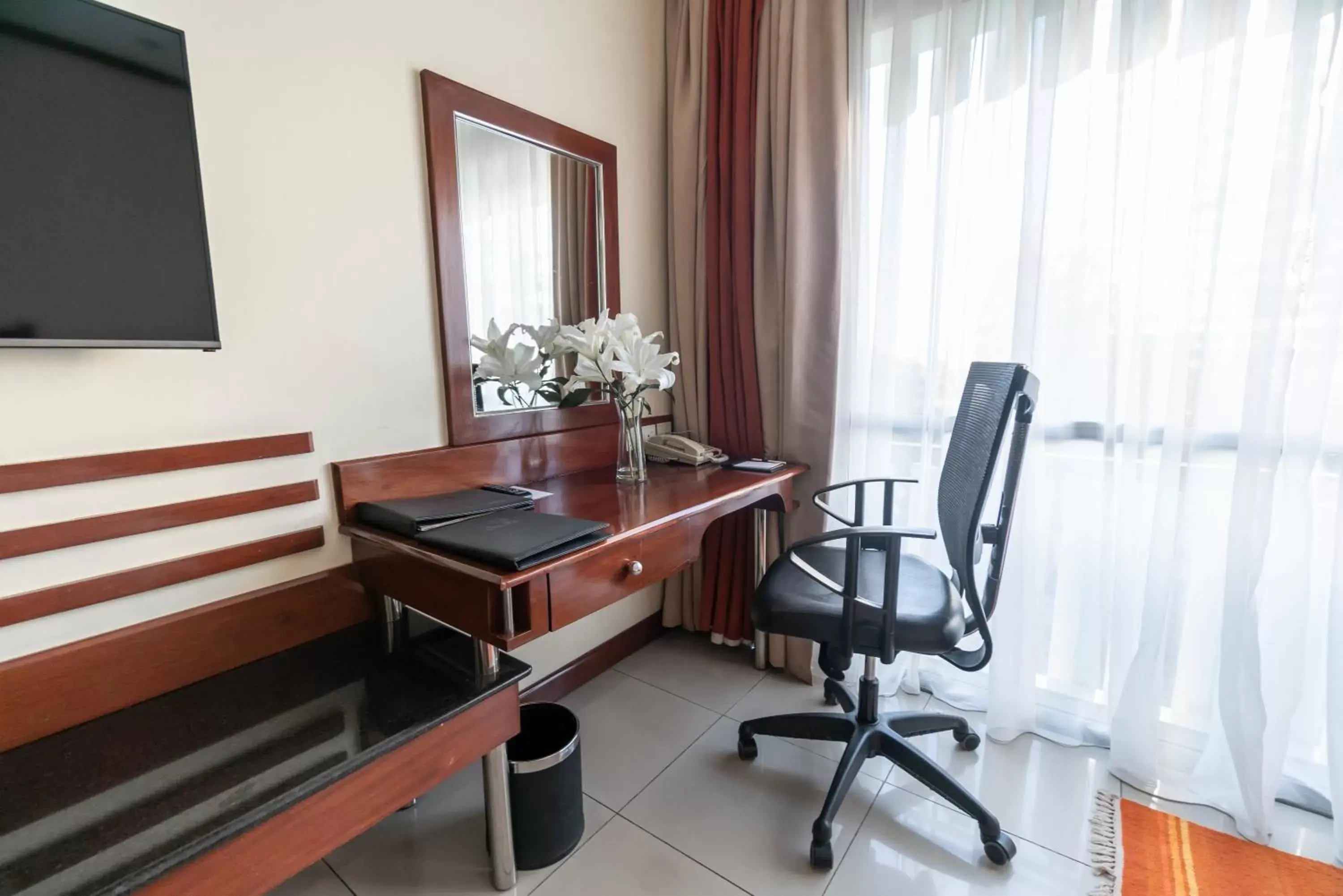 Seating area in Sarova Panafric Hotel