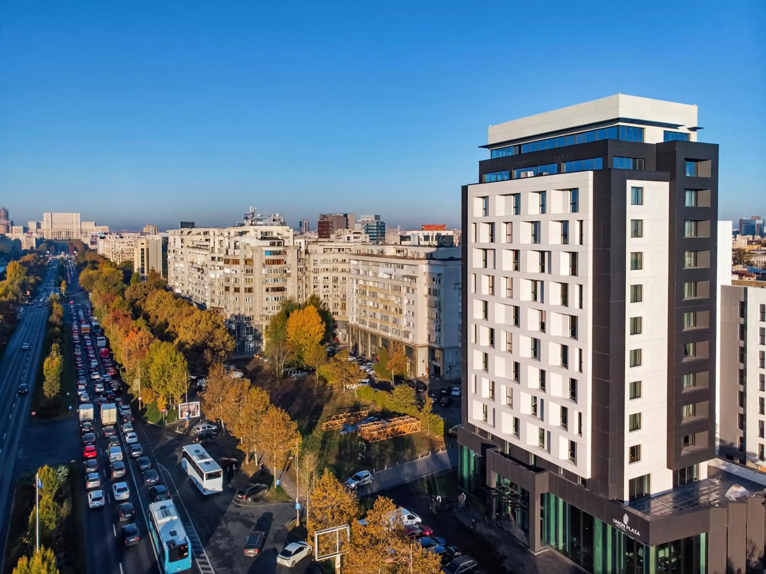 City view in Union Plaza Hotel