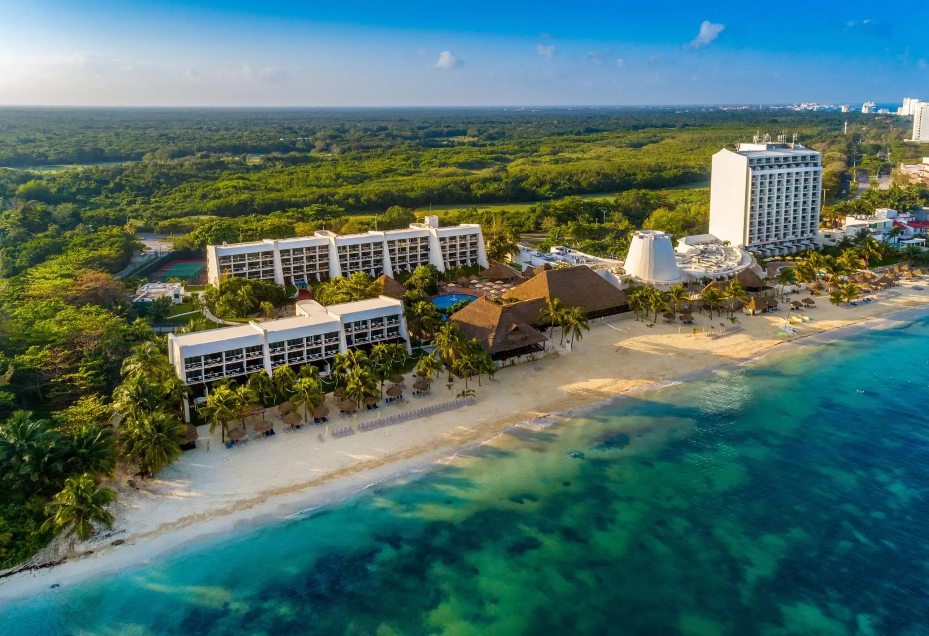 Property building, Bird's-eye View in Melia Cozumel All Inclusive