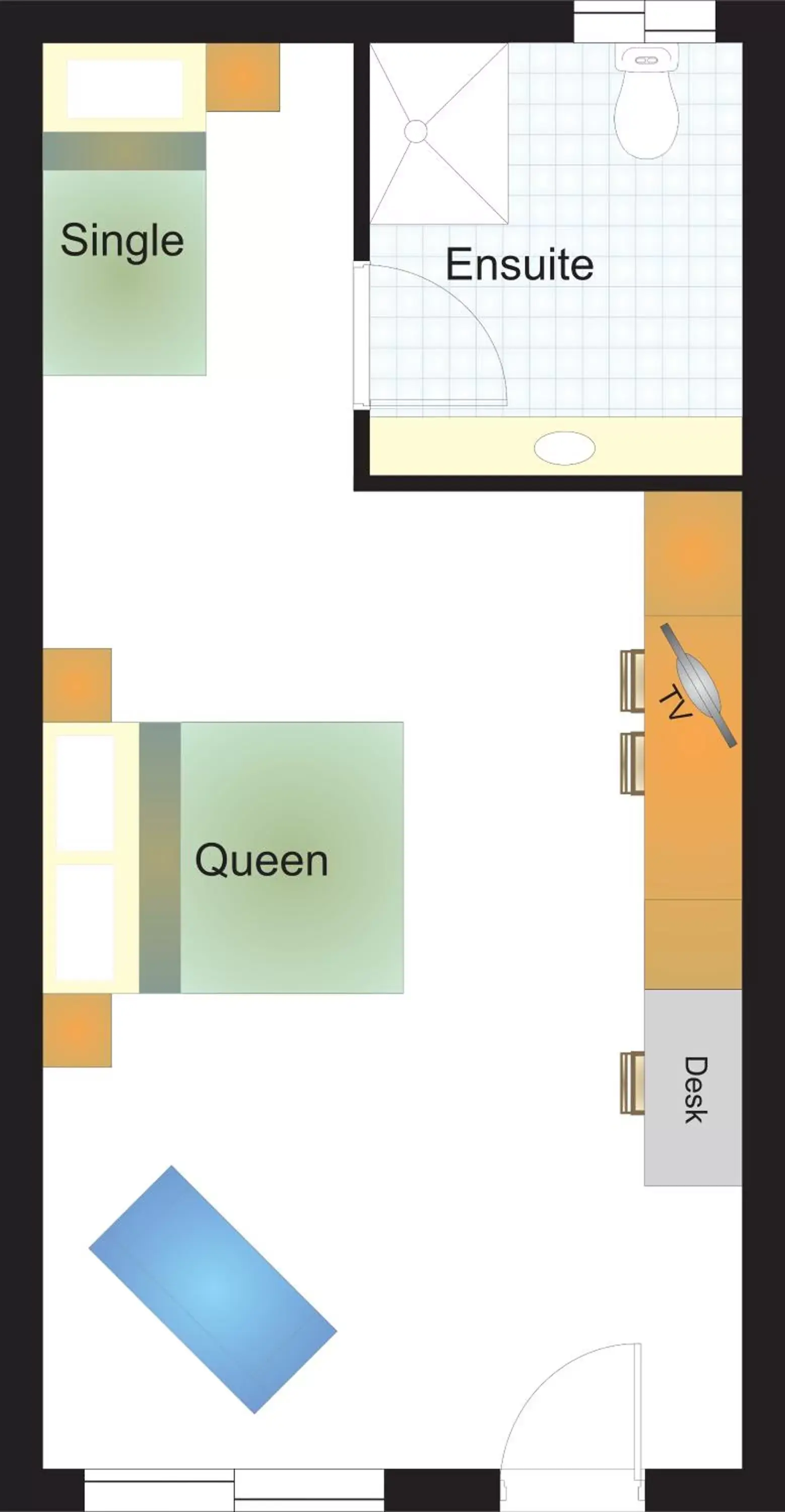 Floor Plan in Cardiff Motor Inn